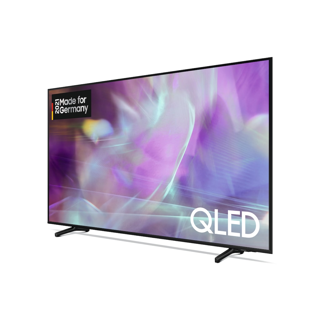Samsung QLED-Fernseher »GQ43Q60AAU«, 108 cm/43 Zoll, 4K Ultra HD, Smart-TV, Quantum HDR-Quantum Prozessor 4K Lite-100% Farbvolumen-Contrast Enhancer