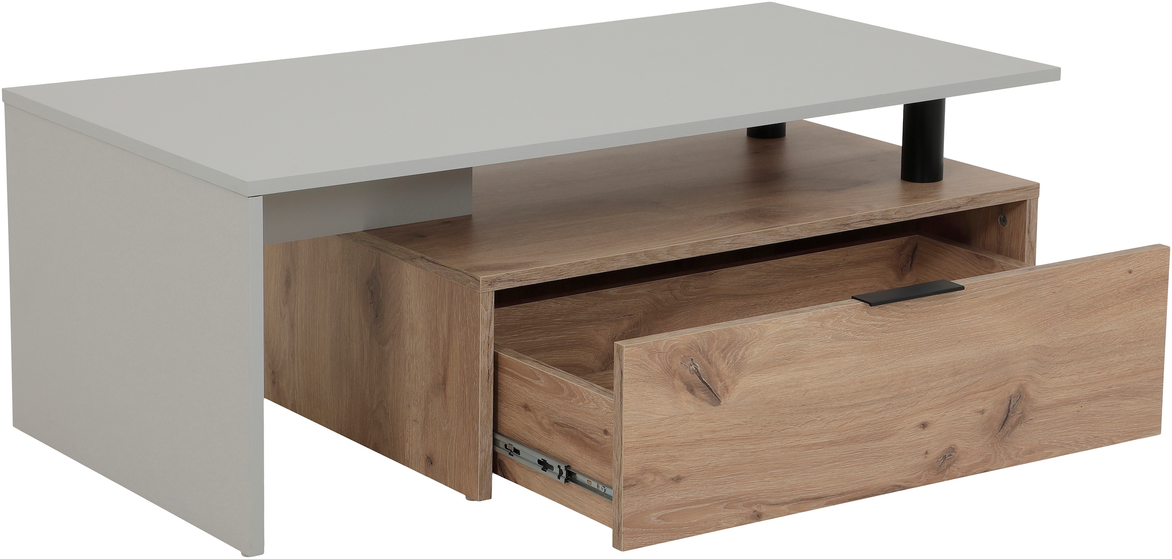 HELA Couchtisch »DENNIS«, Stauraum mit Schubkasten, Breite 110 cm