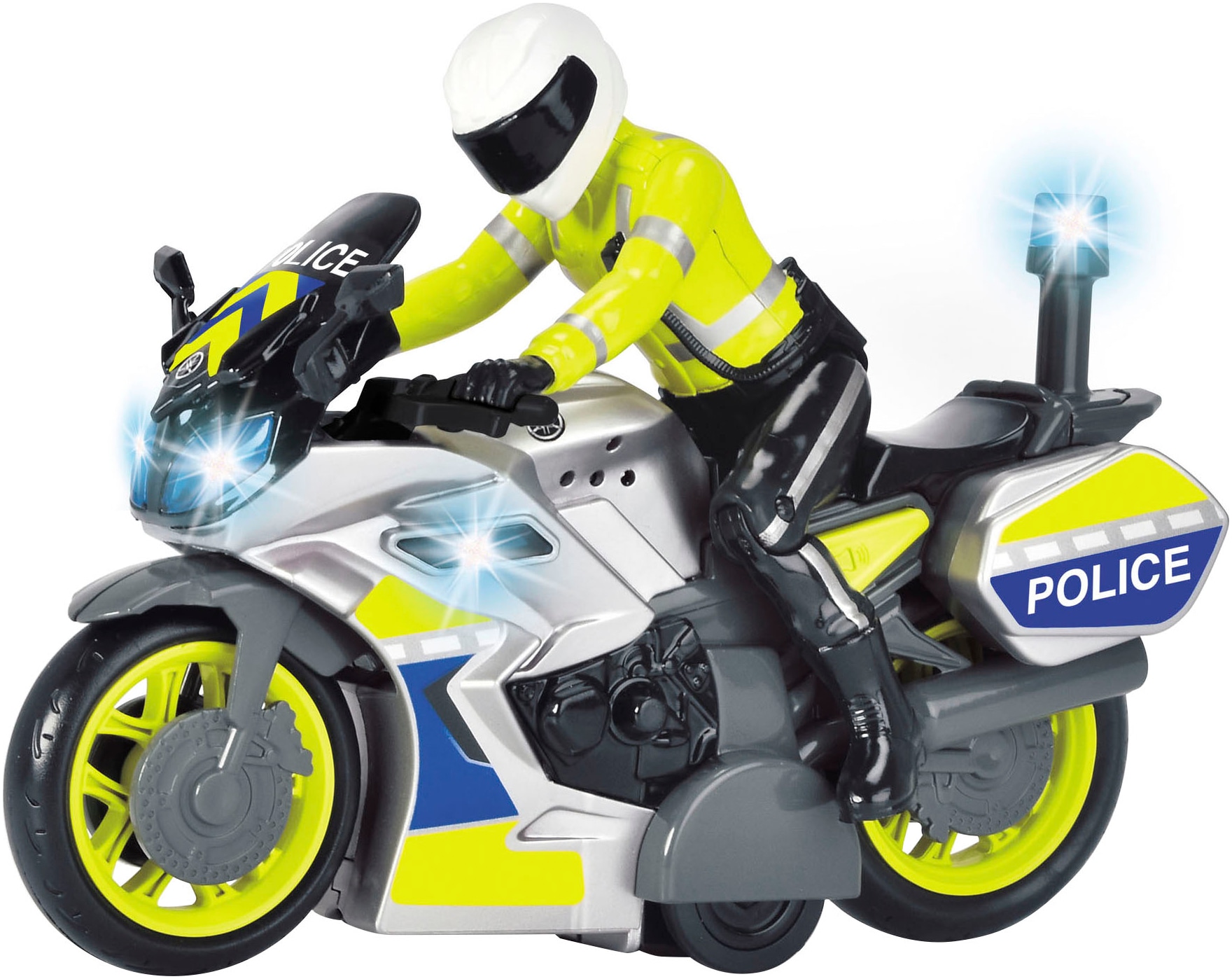 Dickie Toys Spielzeug-Motorrad »Police Bike«, mit Licht und Sound