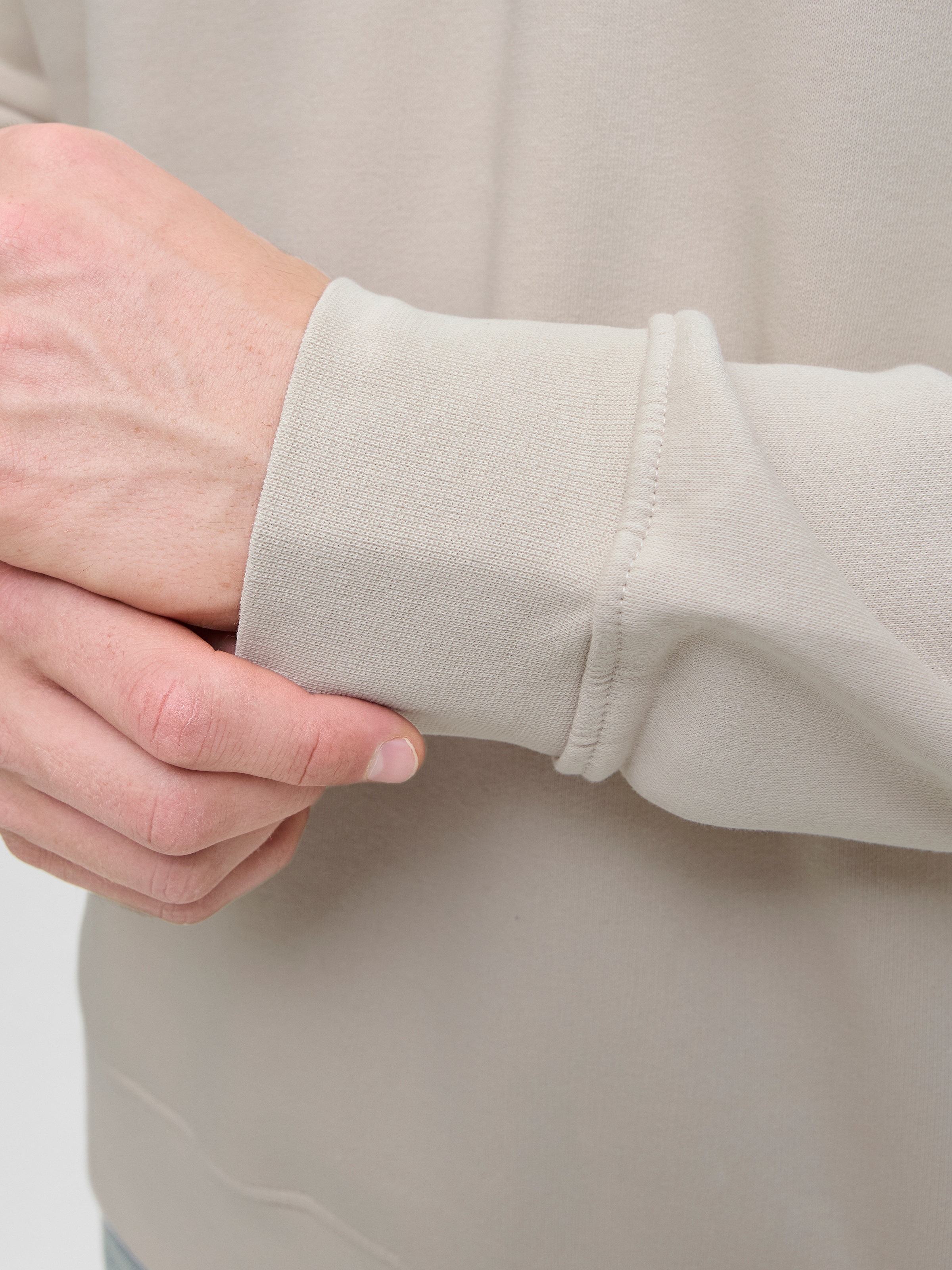 Jack & Jones Sweatshirt »JJESOHO SWEAT QUARTER ZIP HN NOOS«, Baumwollmischung, relaxed fit
