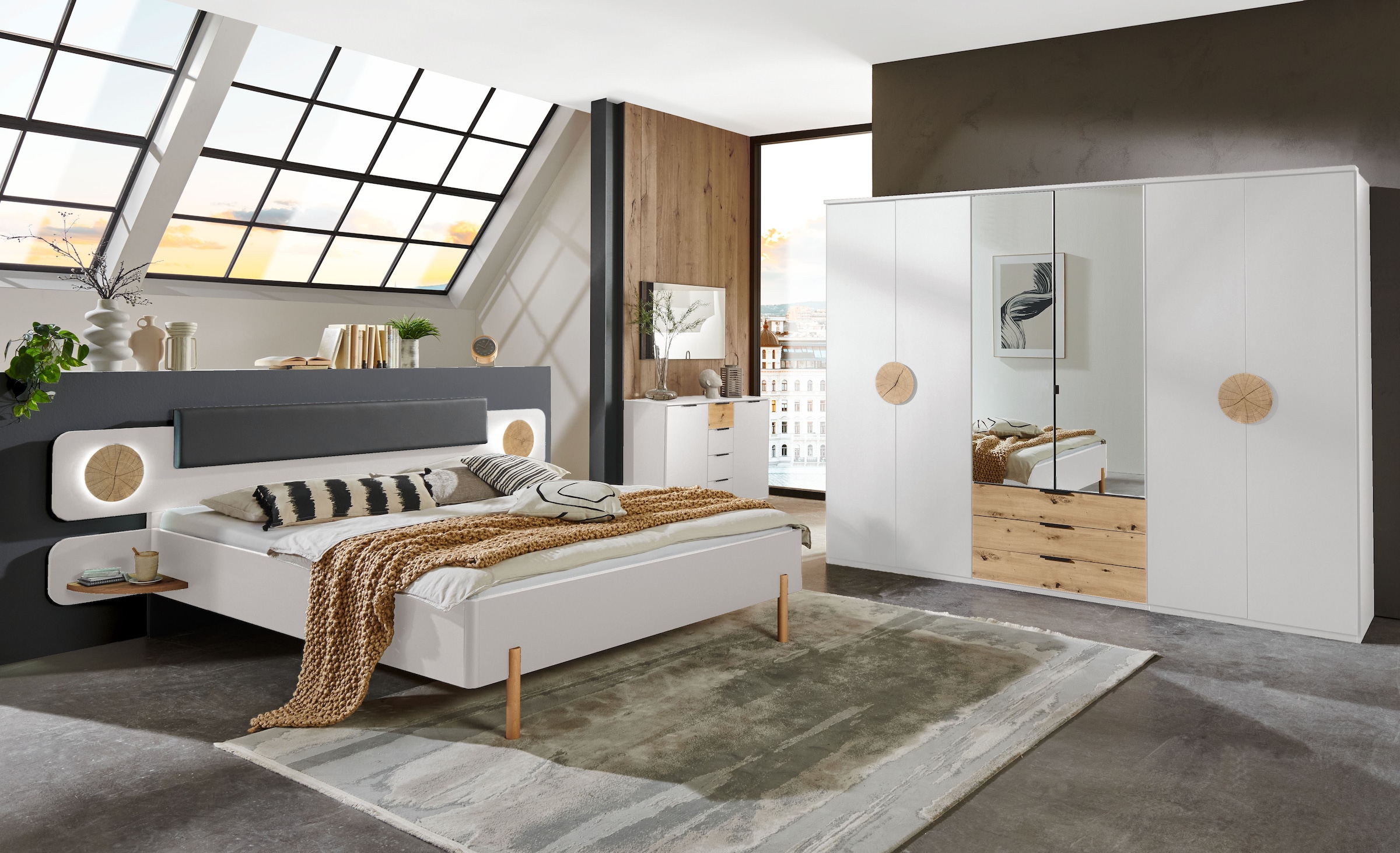 Wimex Futonbett »Toscana«, Mit indirekter LED Beleuchtung
