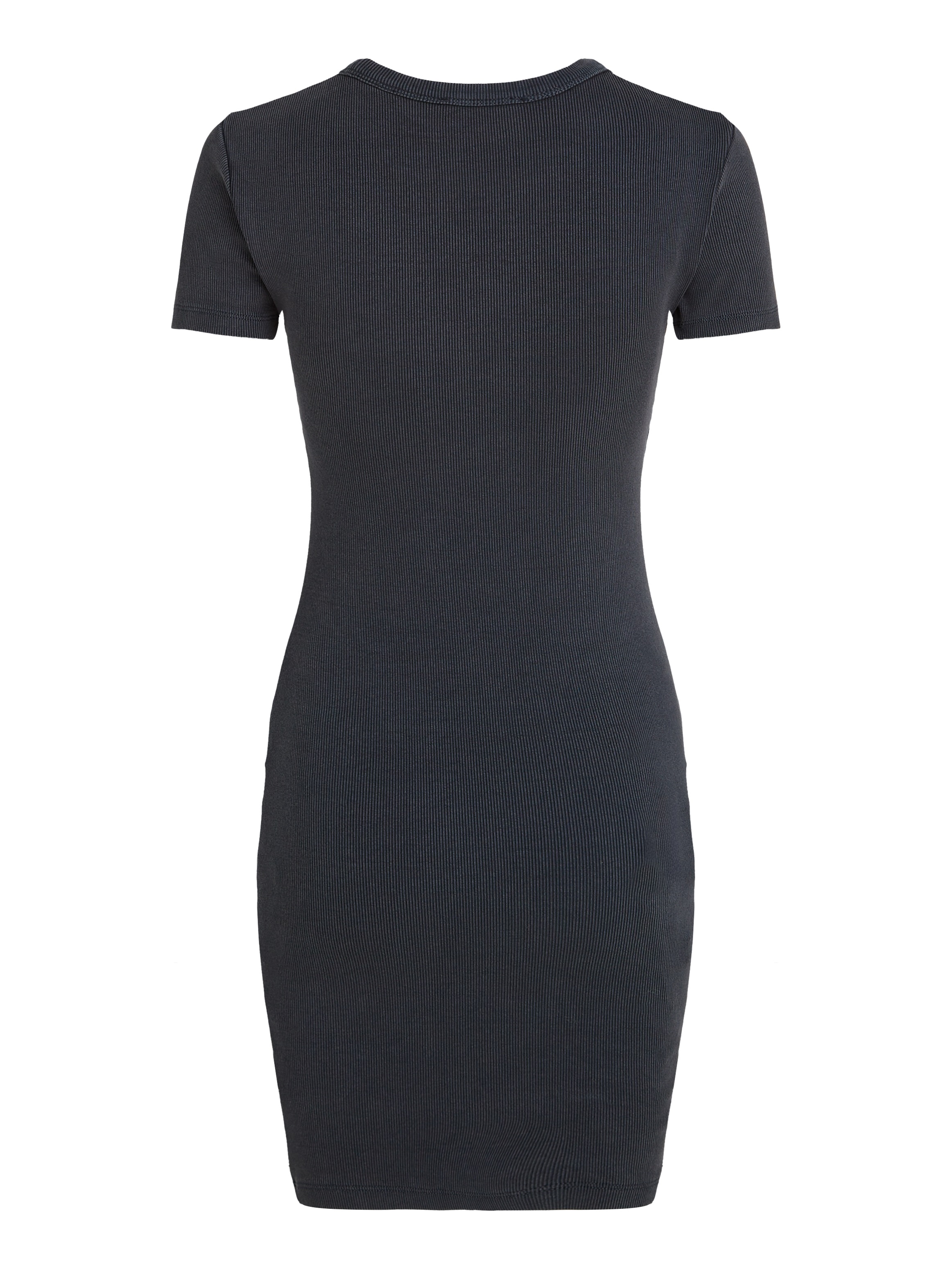 Calvin Klein Jeans Shirtkleid »WASHED WOVEN LABEL RIB DRESS«, in gewaschener Optik