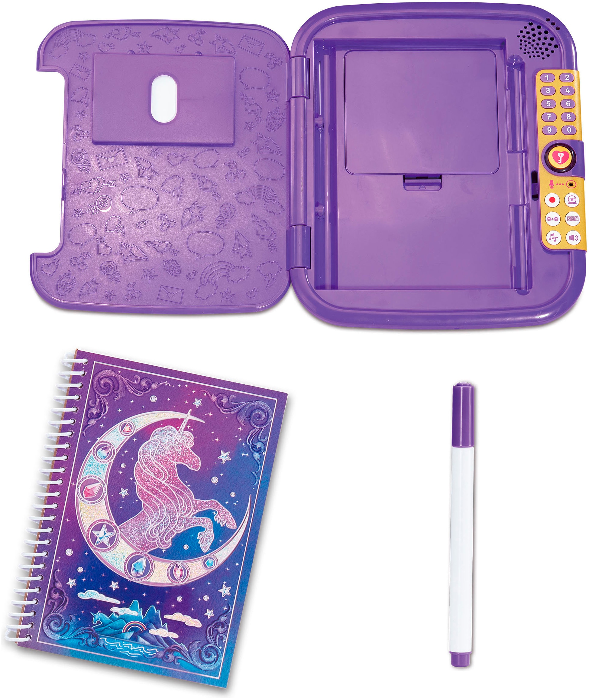 Vtech® Elektronisches Tagebuch »Unicorn Academy - Magisches Tagebuch« mit Licht und Sound