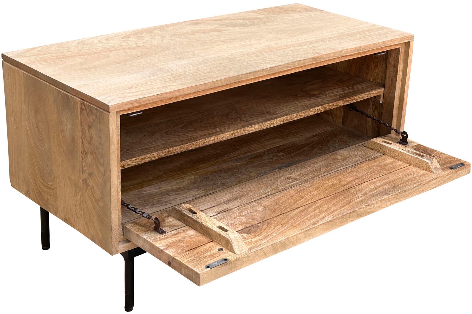 SIT Schuhschrank 1 Stk. tlg. mit dekorativen Lamellen-Schnitzereien