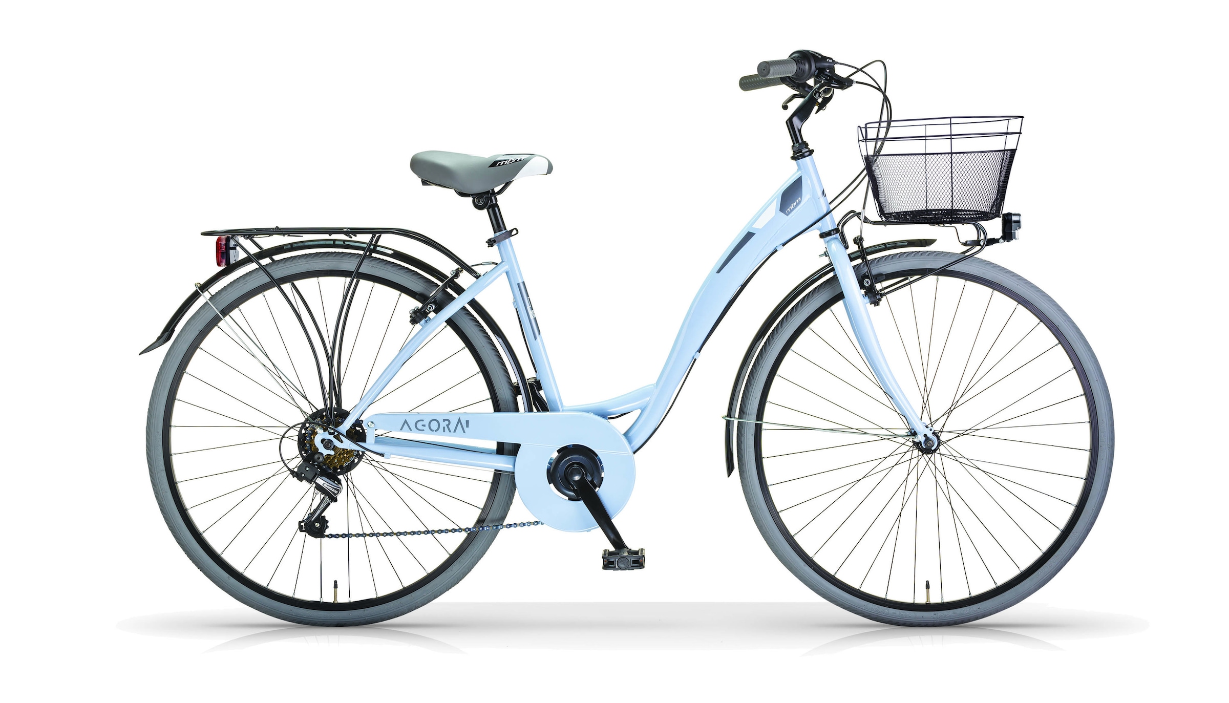 Trekkingrad »Citybike Agorà 26 Zoll Hellblau«