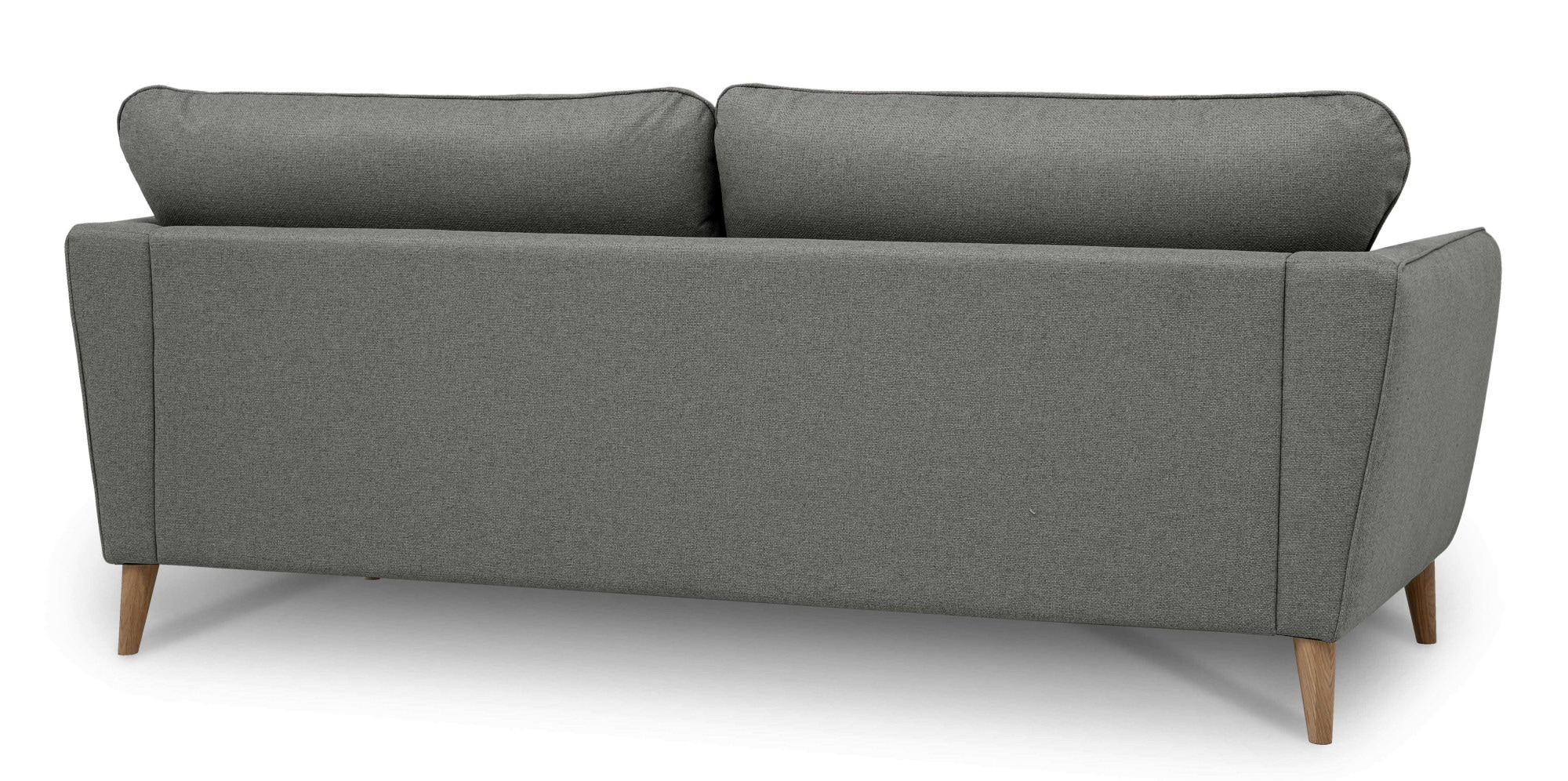 Home affaire 3-Sitzer »MARSEILLE 3er Sofa 206 cm, Cord, Flachgewebe, Struktur, Webstoff« Massivholzbeine Eiche, Landhausstil, Wellenunterfederung