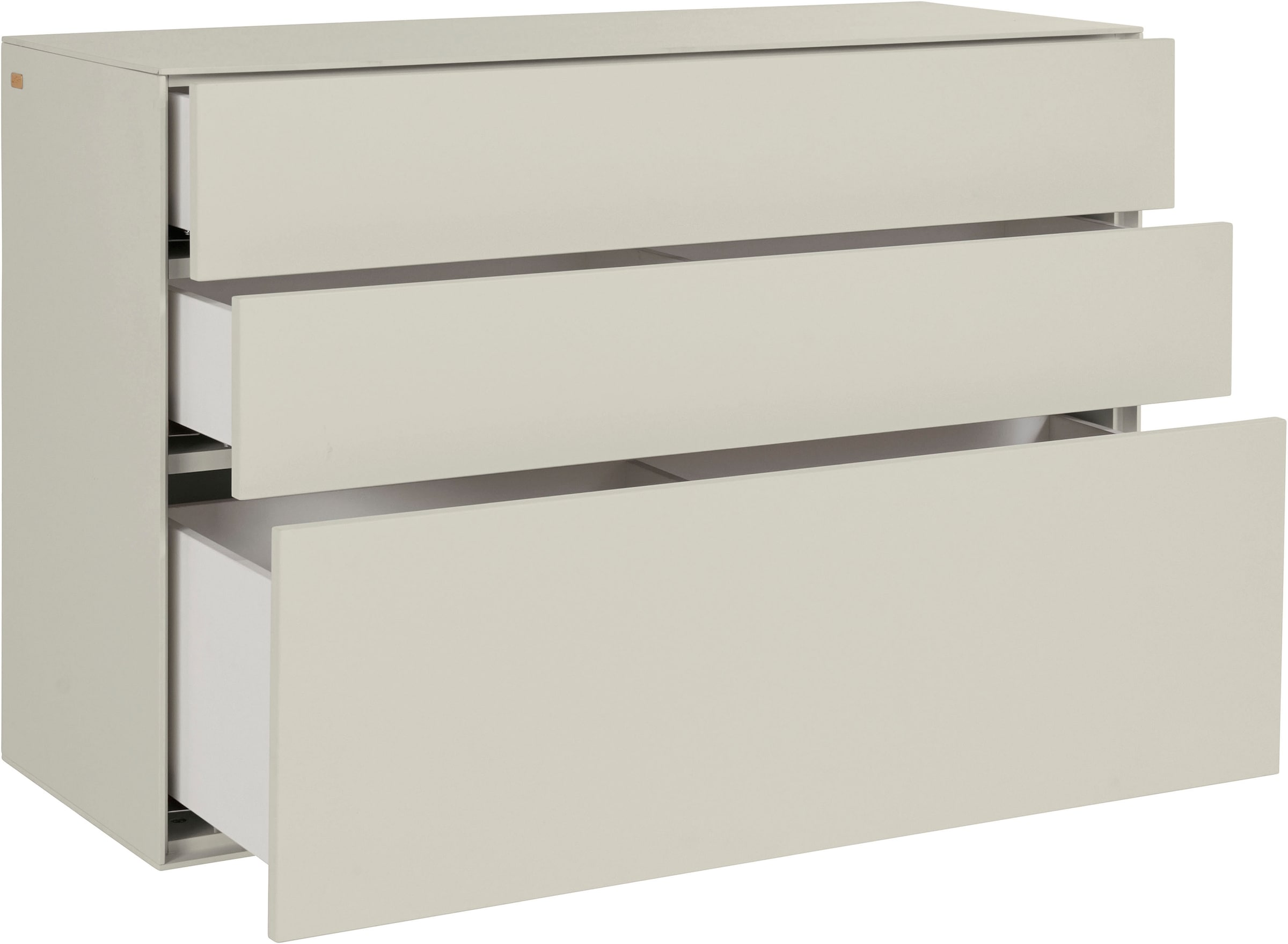 LeGer Home by Lena Gercke Sideboard »Essentials«, Breite: 112cm, MDF lackiert, Push-to-open-Funktion
