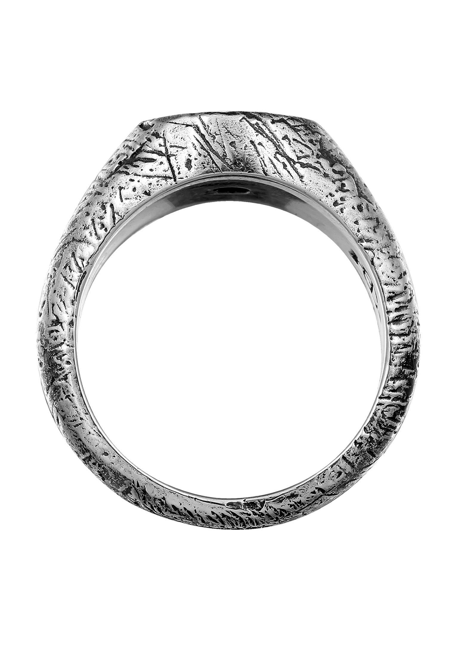 HAZE & GLORY Siegelring »Ring Siegelring Topas Weiß 925 Sterling Silber«