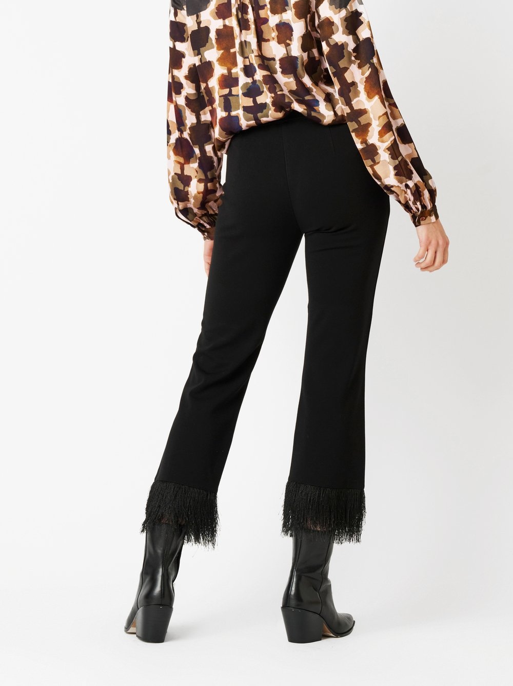 TONI Stoffhose »Fransenhose Jenny Kick 7/8«  mit Fransen