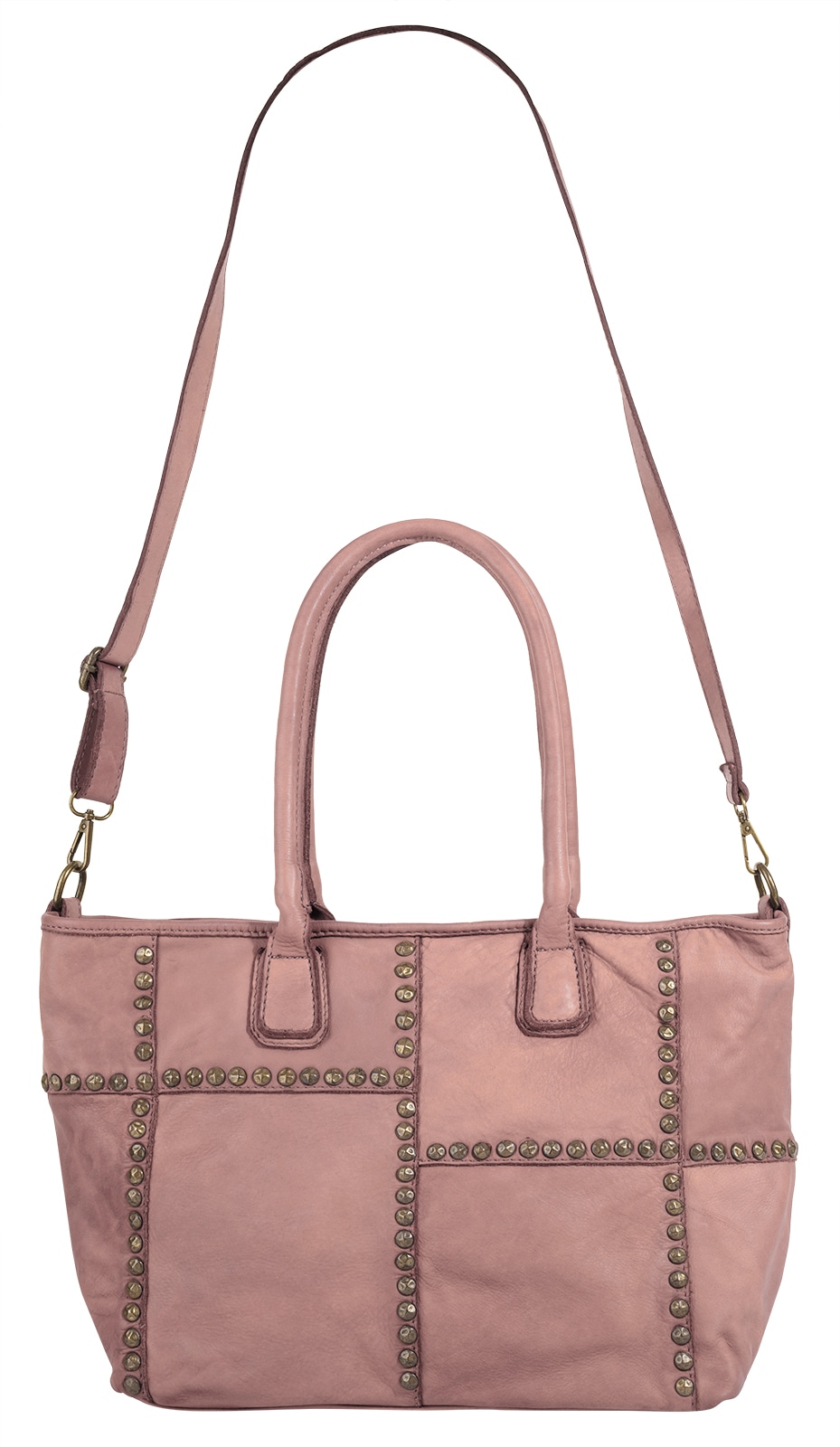 Samantha Look Shopper, echt Leder, Made in Italy