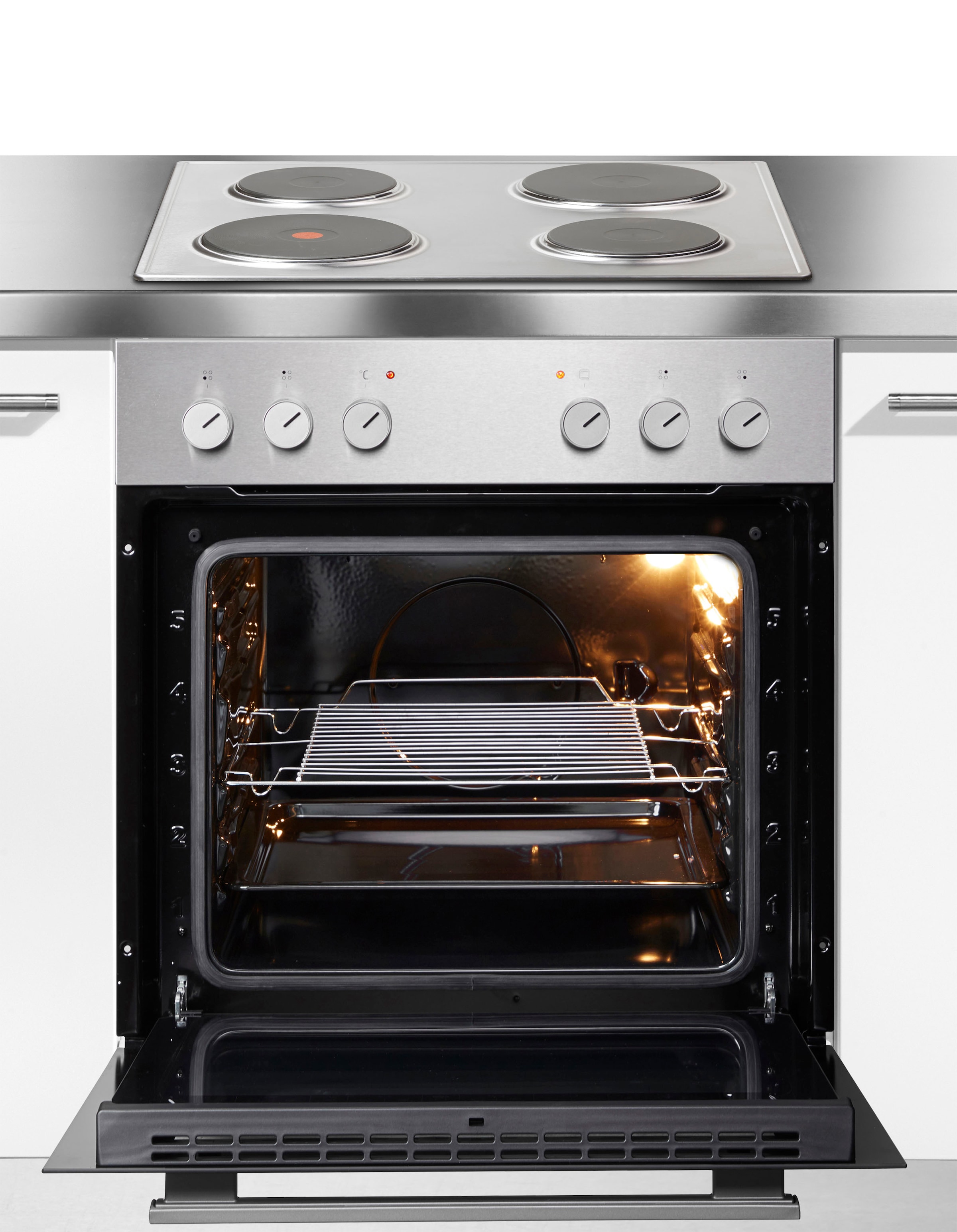 Amica Elektro-Herd-Set »EHE 932 000 E«, Steam Clean, (Set)