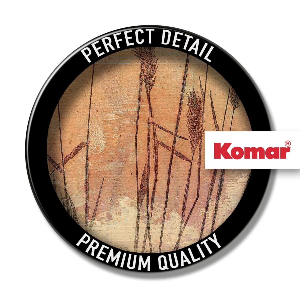 Komar Leinwandbild »Pressed Reed - Größe 30 x 40 cm«, Natur, (1 St.), Keilrahmenbild mi Echtholzrahmen