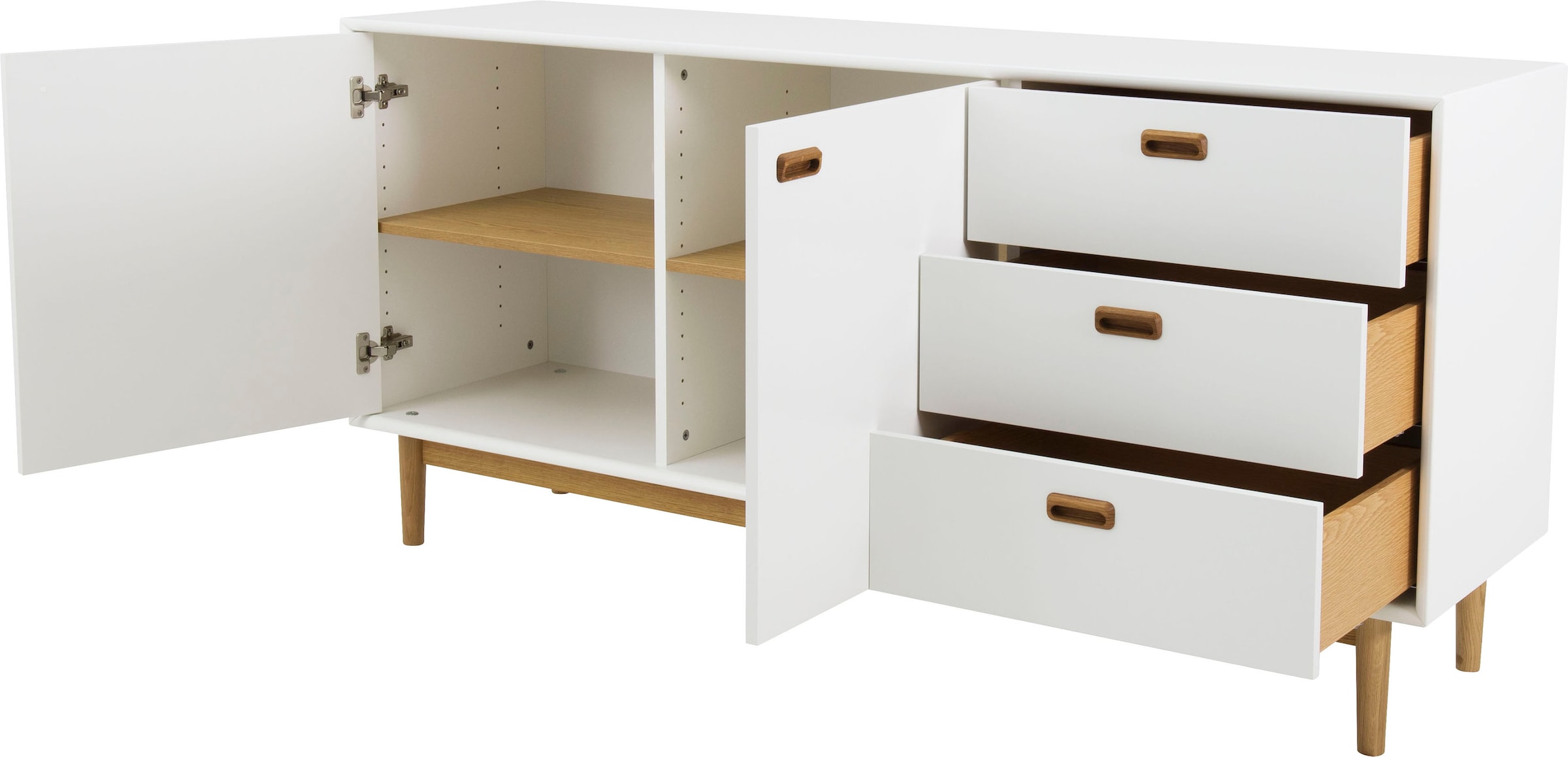 Tenzo Sideboard »Svea«, mit 2 Türen und 3 Schubladen, Design von Tenzo  Design studio auf Rechnung bestellen