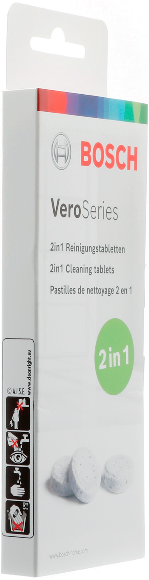 BOSCH Reinigungstabletten »TCZ8001A« (für Bosch Kaffeevollautomaten)