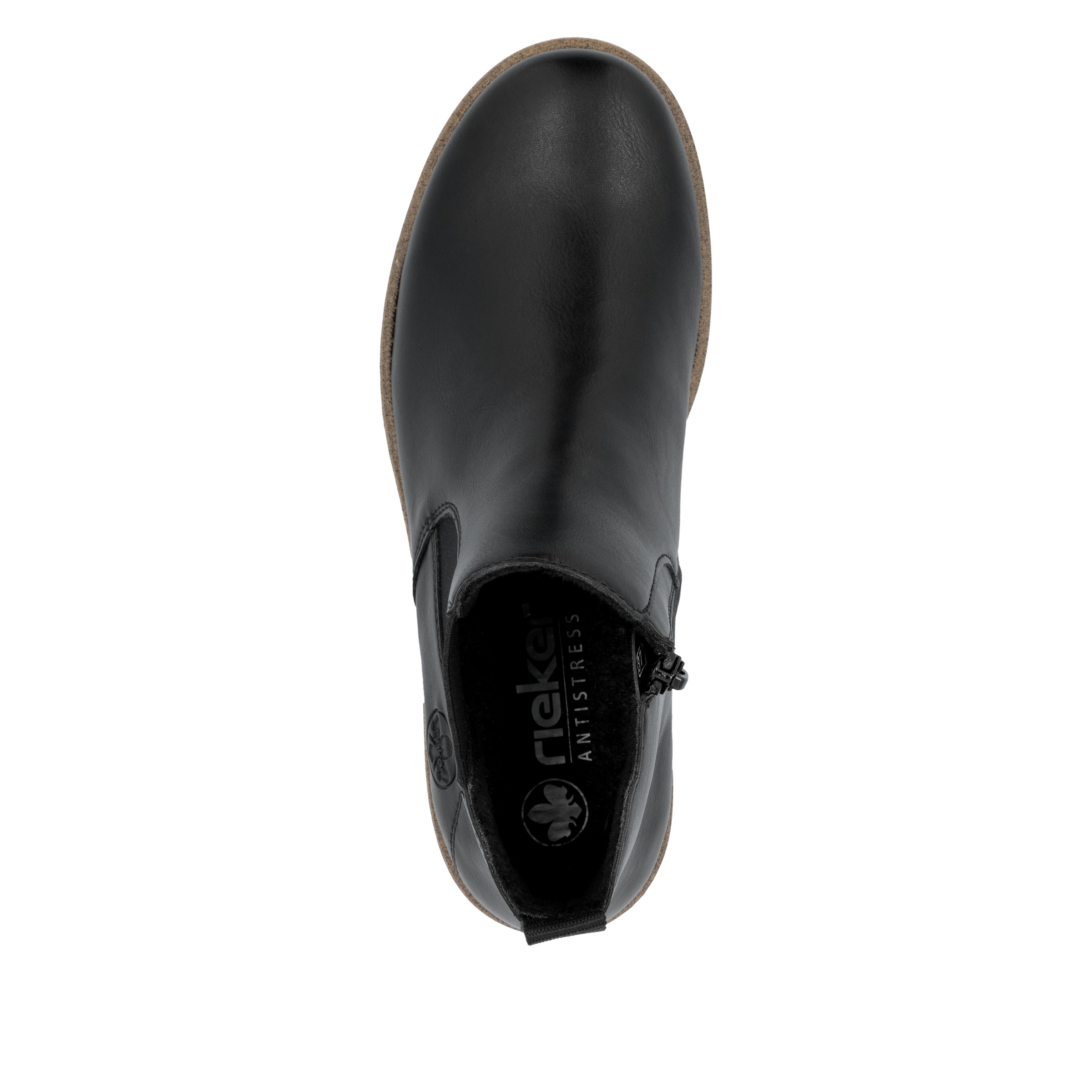 Rieker Chelseaboots, Stiefelette, Schlupfboots, Stretcheinsatz, mit Innenreißverschluss