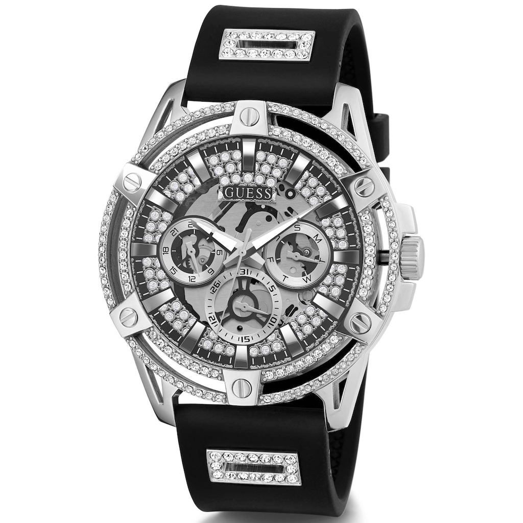 Guess Multifunktionsuhr »GW0537G1«, Armbanduhr, Quarzuhr, Herrenuhr