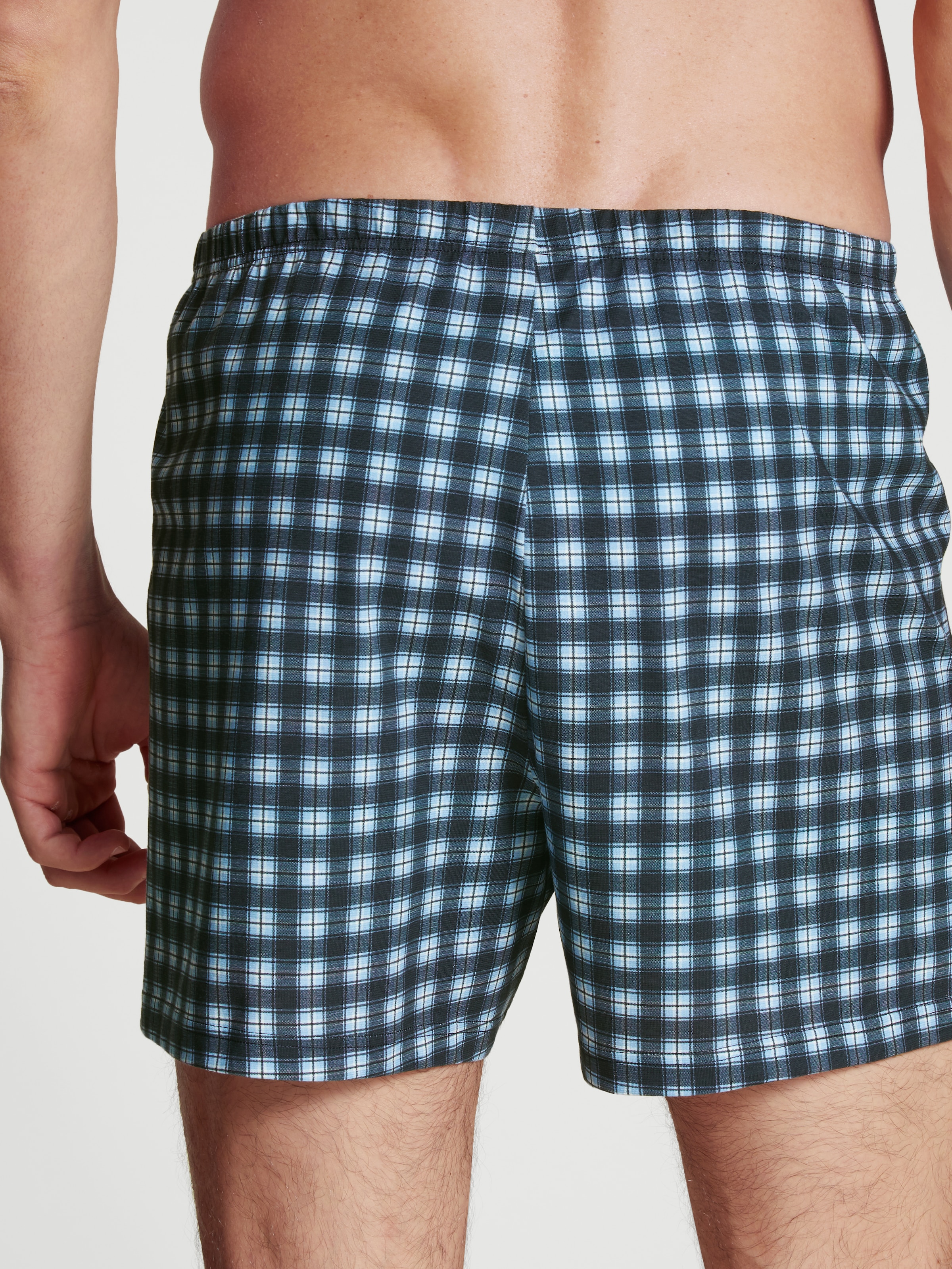 CALIDA Boxershorts »Natural Benefit«, (Packung, 2 St.), mit überzogenem Bund