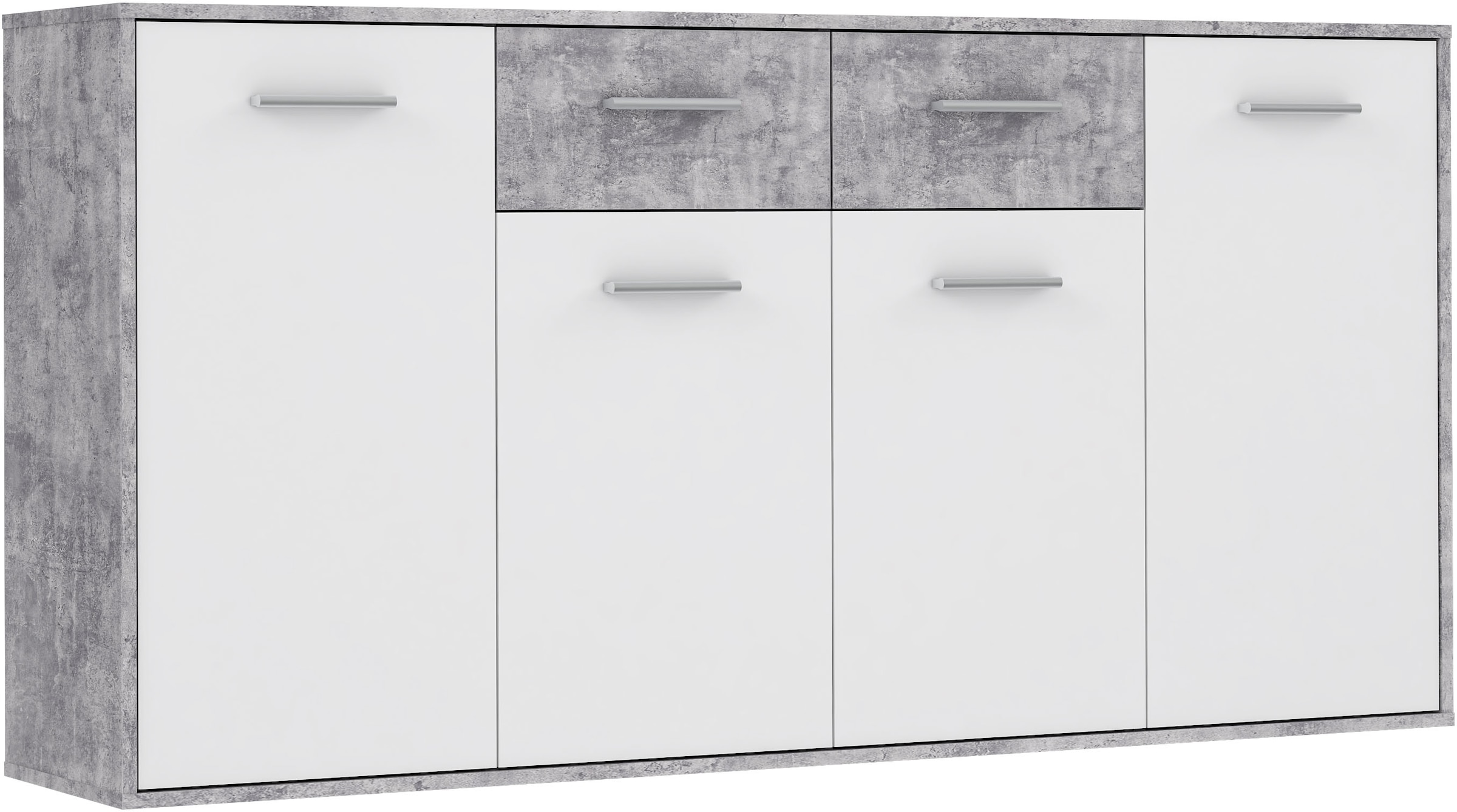 FORTE Sideboard »Sideboard, verschiedene Dekore, Schubkästen«