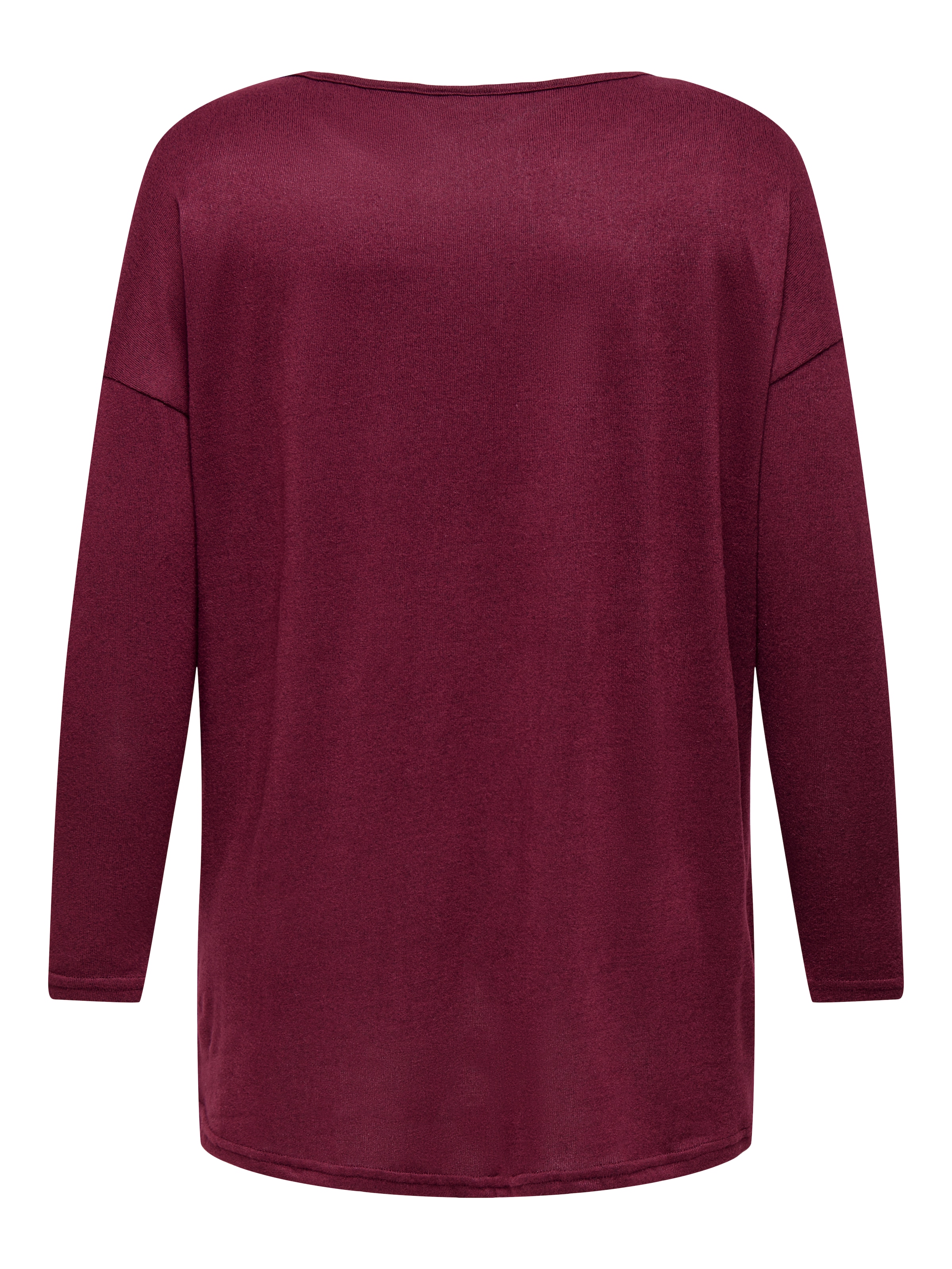 ONLY CARMAKOMA Longshirt »CARALBA LS LONG TOP JRS« mit Glitzernieten