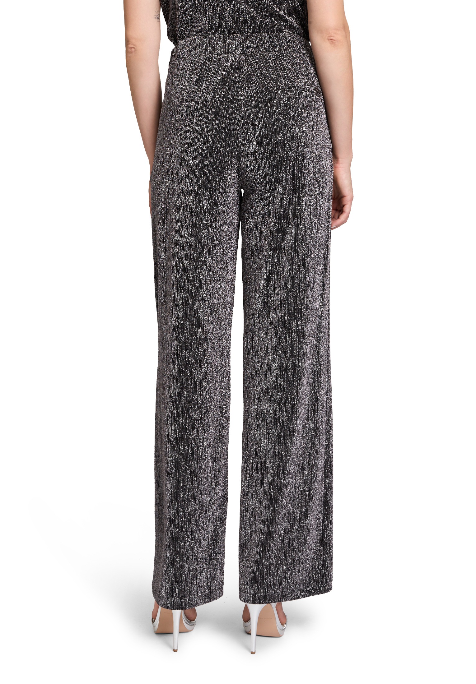 Betty&Co Stoffhose »Stoffhose im Glitzer-Look«