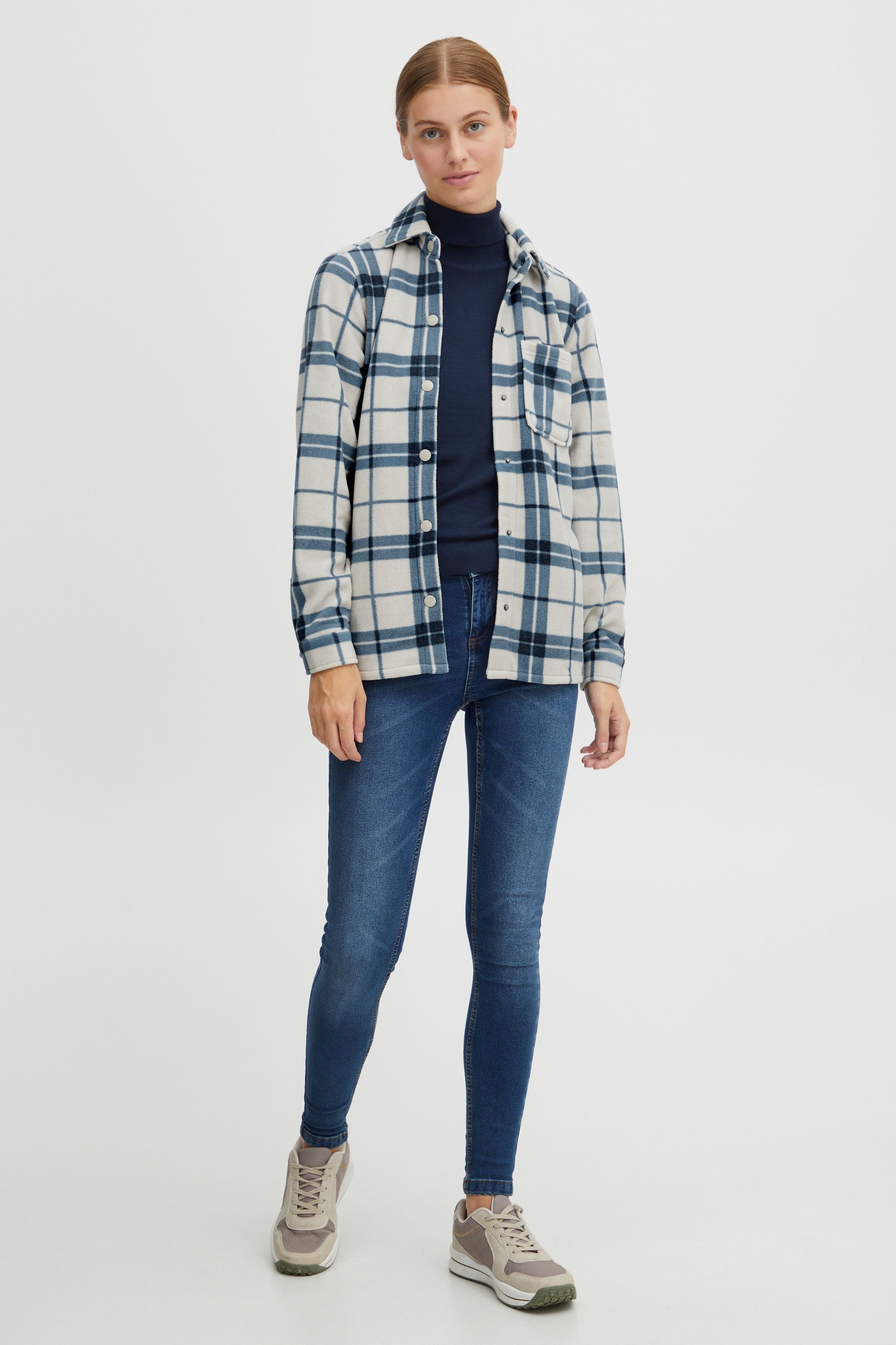 OXMO Fleecejacke »Fleecejacke OXChia«, ohne Kapuze