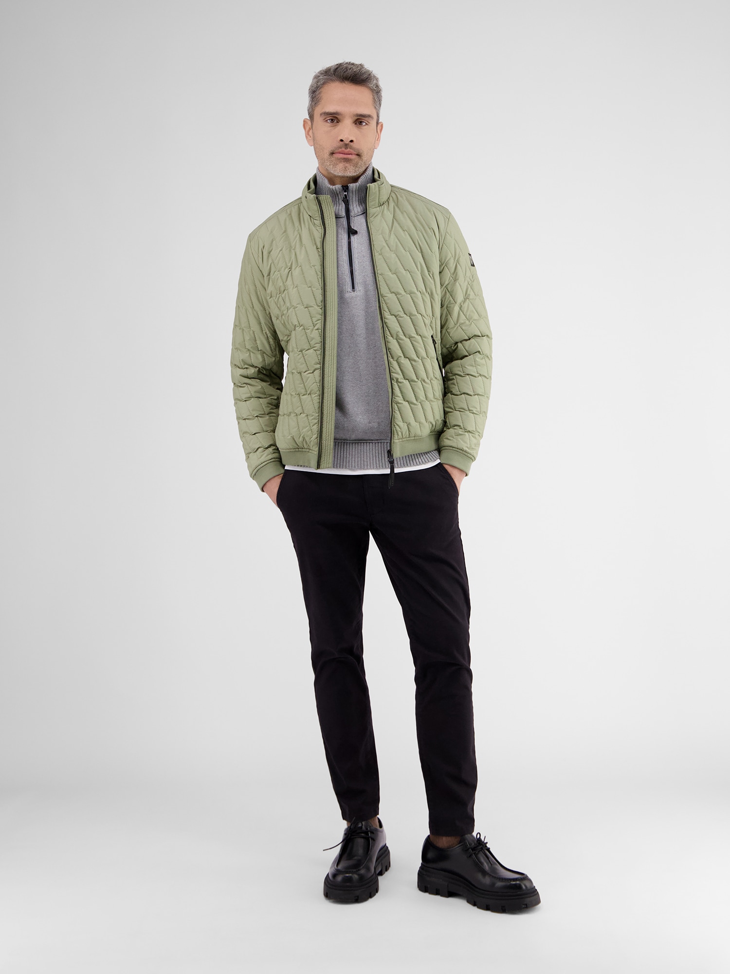 LERROS Steppjacke »LERROS Superleichte Herren Steppjacke«, ohne Kapuze, Wasser- und windabweisend