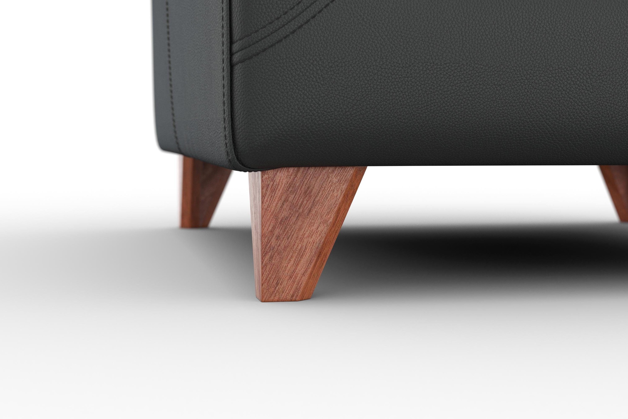 machalke® Sessel »amadeo« Ledersessel mit geschwungenen Armlehnen