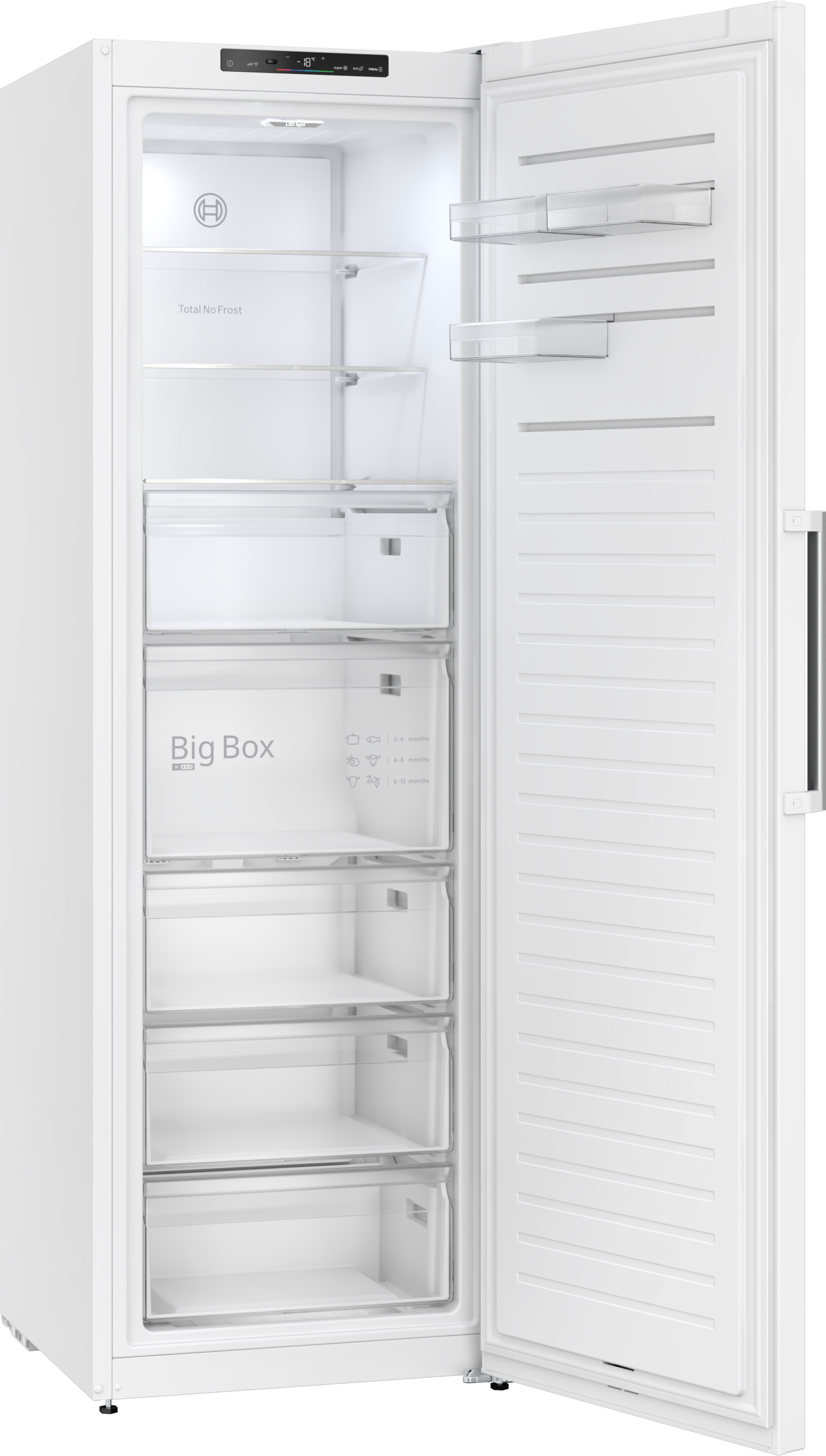 BOSCH Gefrierschrank Serie 4 »GSN36VWDG« 186,2 cm hoch 59,5 cm breit Nie wieder abtauen, No Frost Gefrierschrank, großzügiger Stauraum