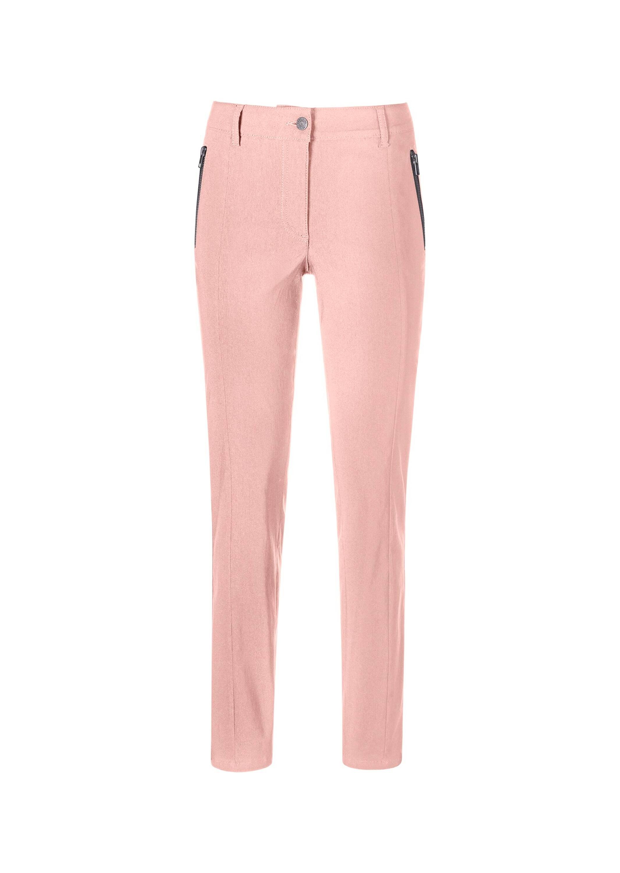 MADELEINE Stoffhose »Hose Schmale Skinny-Hose, Zippertaschen«