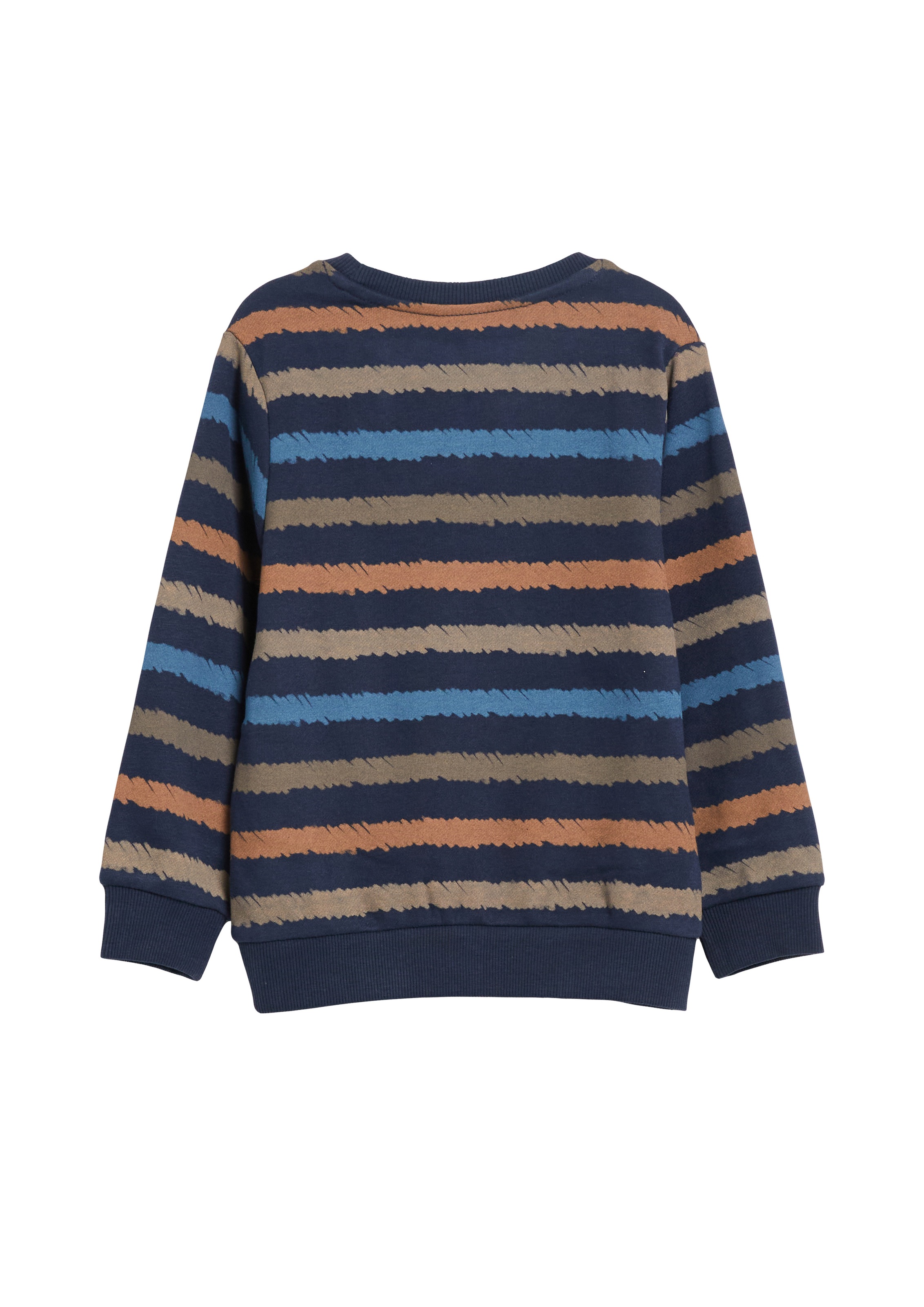 s.Oliver Junior Sweatshirt , Alloverprint, Rundhals, Baumwollmix
