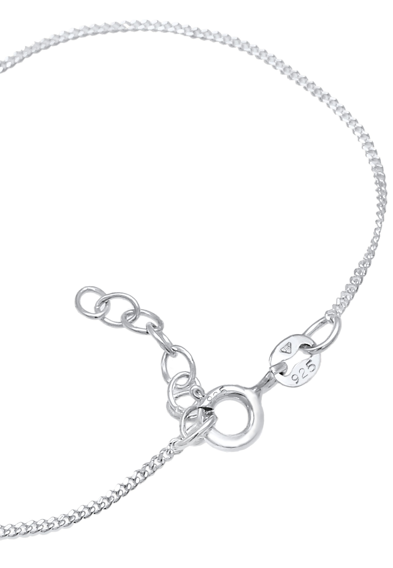 Elli Armkette »Armband Kinder Kirsche Rot Kristalle 925 Silber«