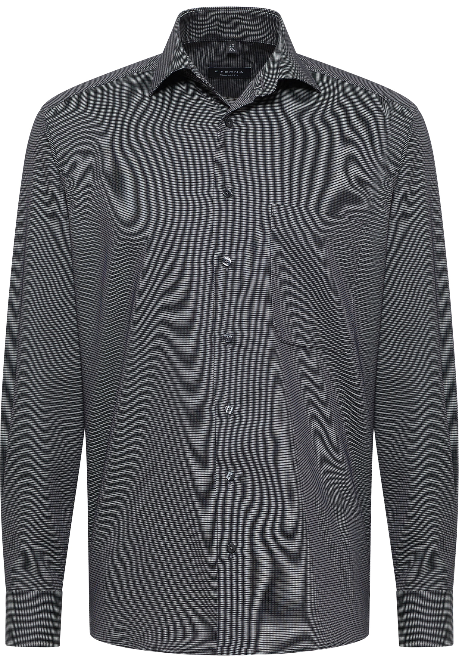 Eterna Langarmhemd »COMFORT FIT« NON IRON (bügelfrei)