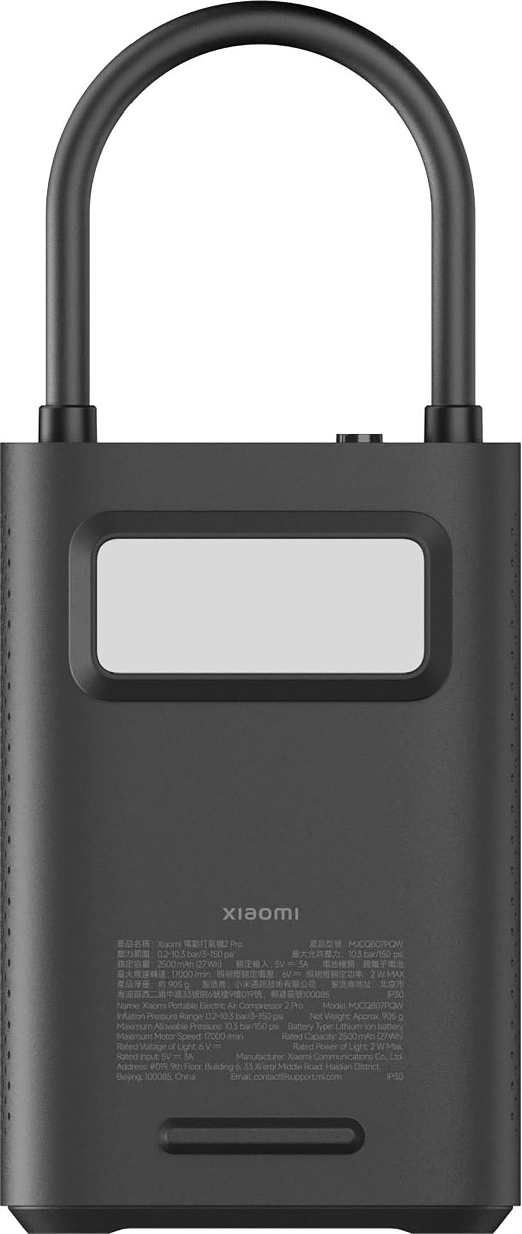 Xiaomi Akku-Luftpumpe »Portable Electric Air Compressor 2 Pro«