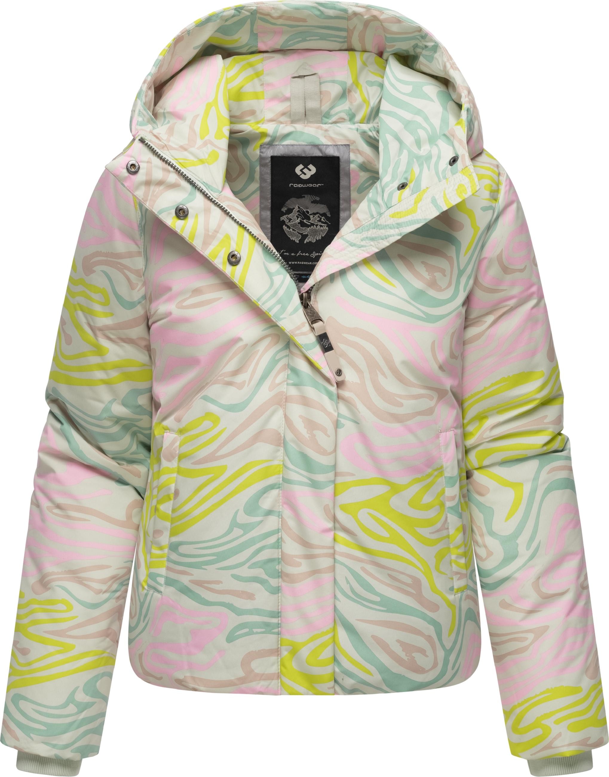 Ragwear Winterjacke »Winterjacke Amarrena«, mit Kapuze, Wasserdichte Damen Steppjacke mit modischem Farbverlauf