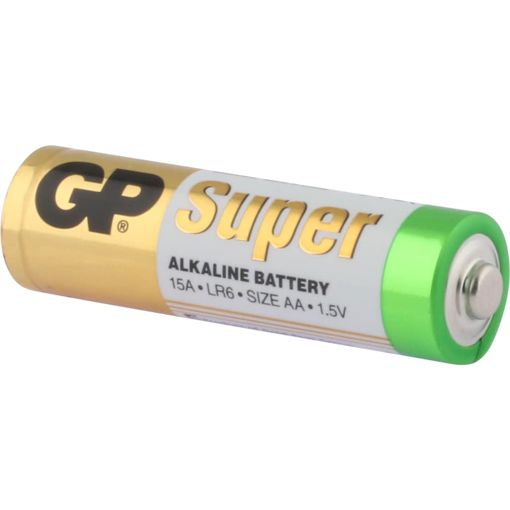 GP Batteries Batterie »16er Pack Mix Blister 8 Stck AA & 8 Stck AAA«, LR6, 1,5 V, (Packung, 16 St.)