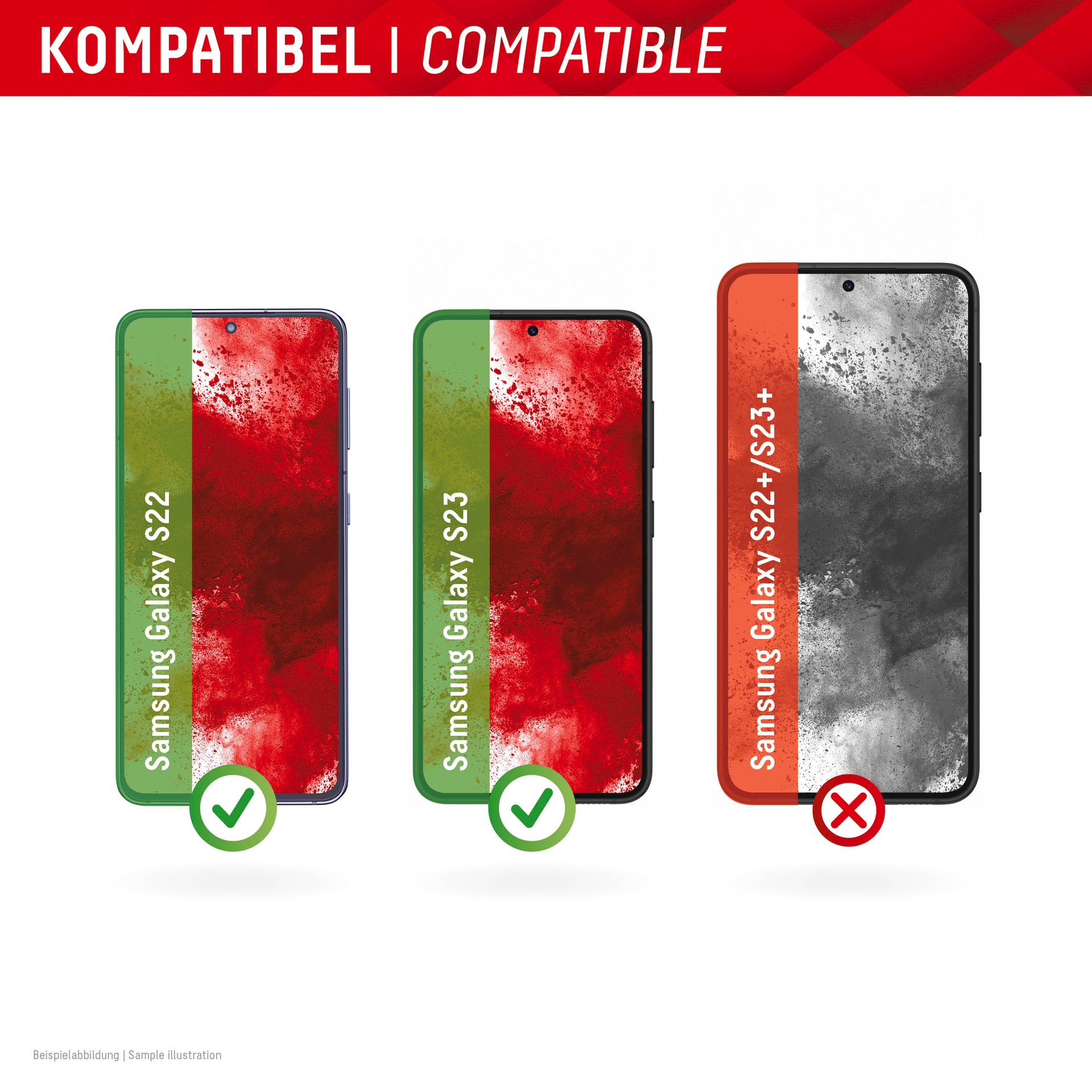 Displex Displayschutzglas »Real Glass Full Cover« Displayschutzfolie, Schutzfolie, Bildschirmschutz, kratz- & stoßfest