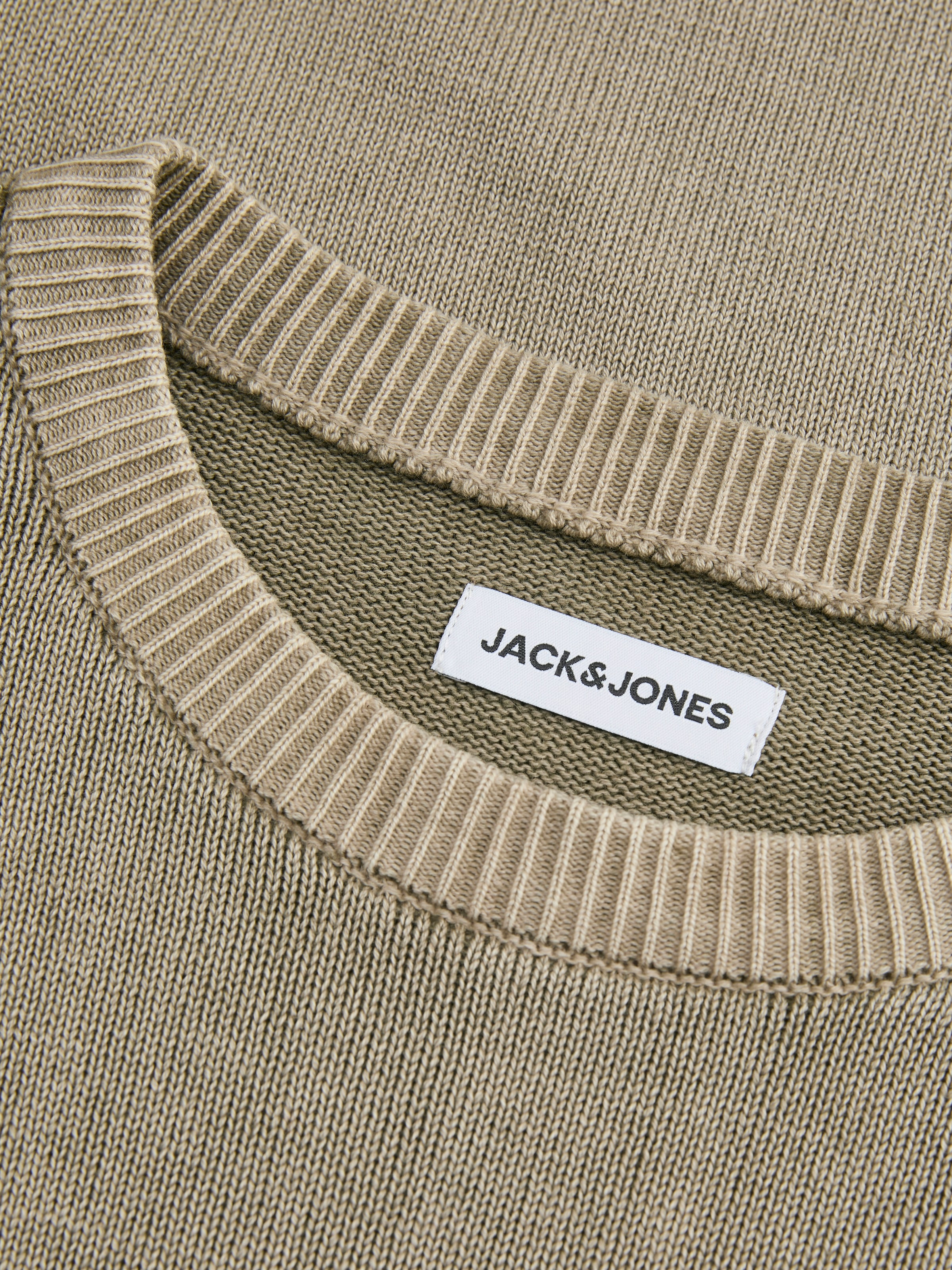 Jack & Jones Rundhalspullover »JJECHARGE FADED KNIT CREW NECK NOOS«