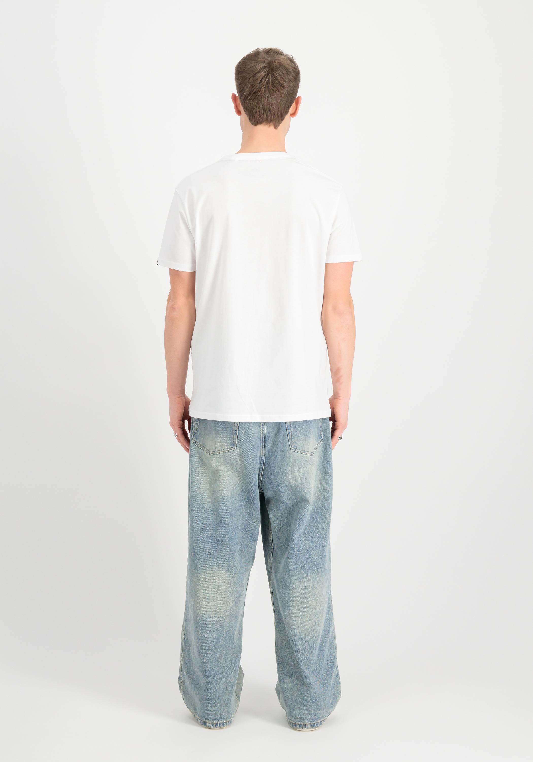 Alpha Industries T-Shirt »Alpha Industries Men - T-Shirts Alpha Label T Puff Print«