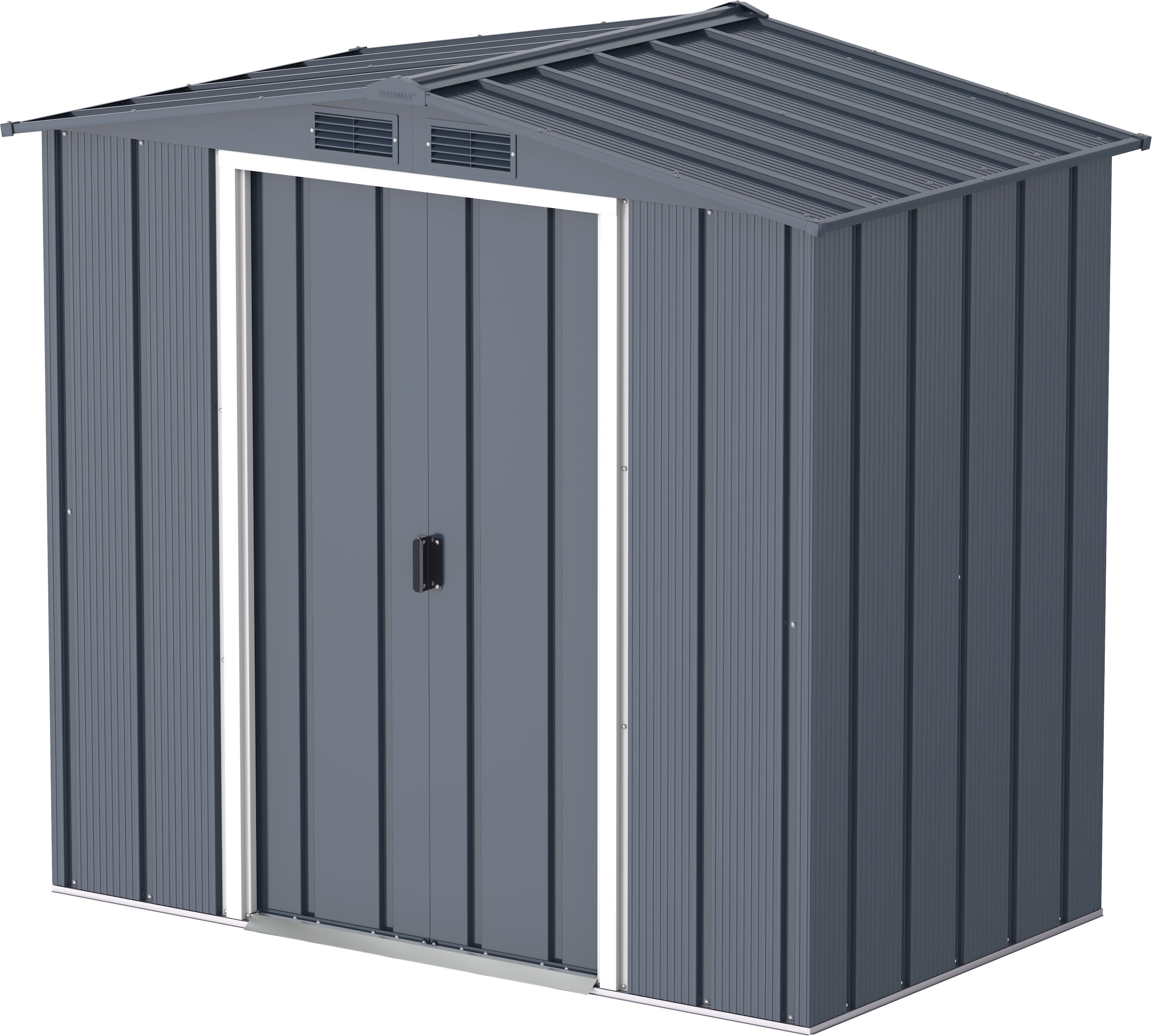 VCM Gartenhaus "Metall Gerätehaus 202x113 Gartenhaus Schiebetüren"