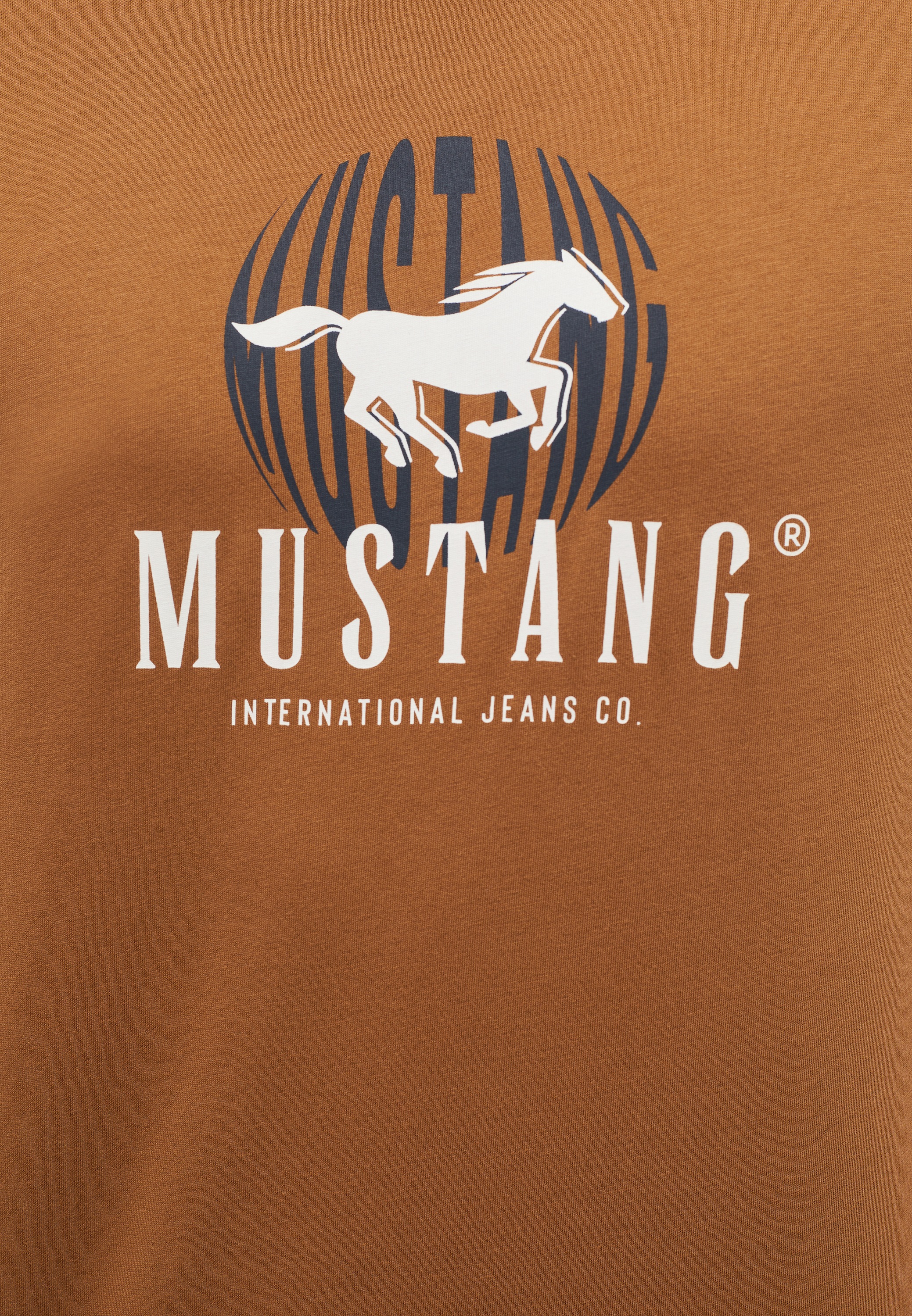 ♕ T-Shirt MUSTANG Print-Shirt« Kurzarmshirt »Mustang bei