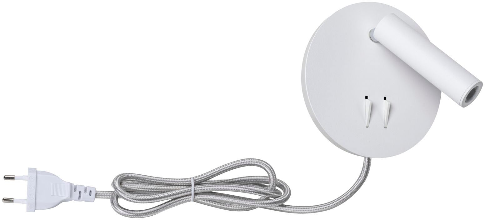 Paulmann LED Wandleuchte »Tabari 4 W/ 1,4 W Weiß/Chrom, Metall«, 1 flammig, Tabari 4 W/ 1,4 W Weiß/Chrom, Metall