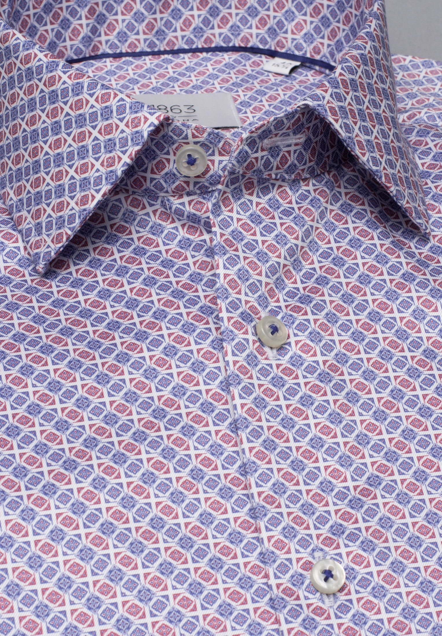 Eterna Langarmhemd »COMFORT FIT« NON IRON (bügelfrei)