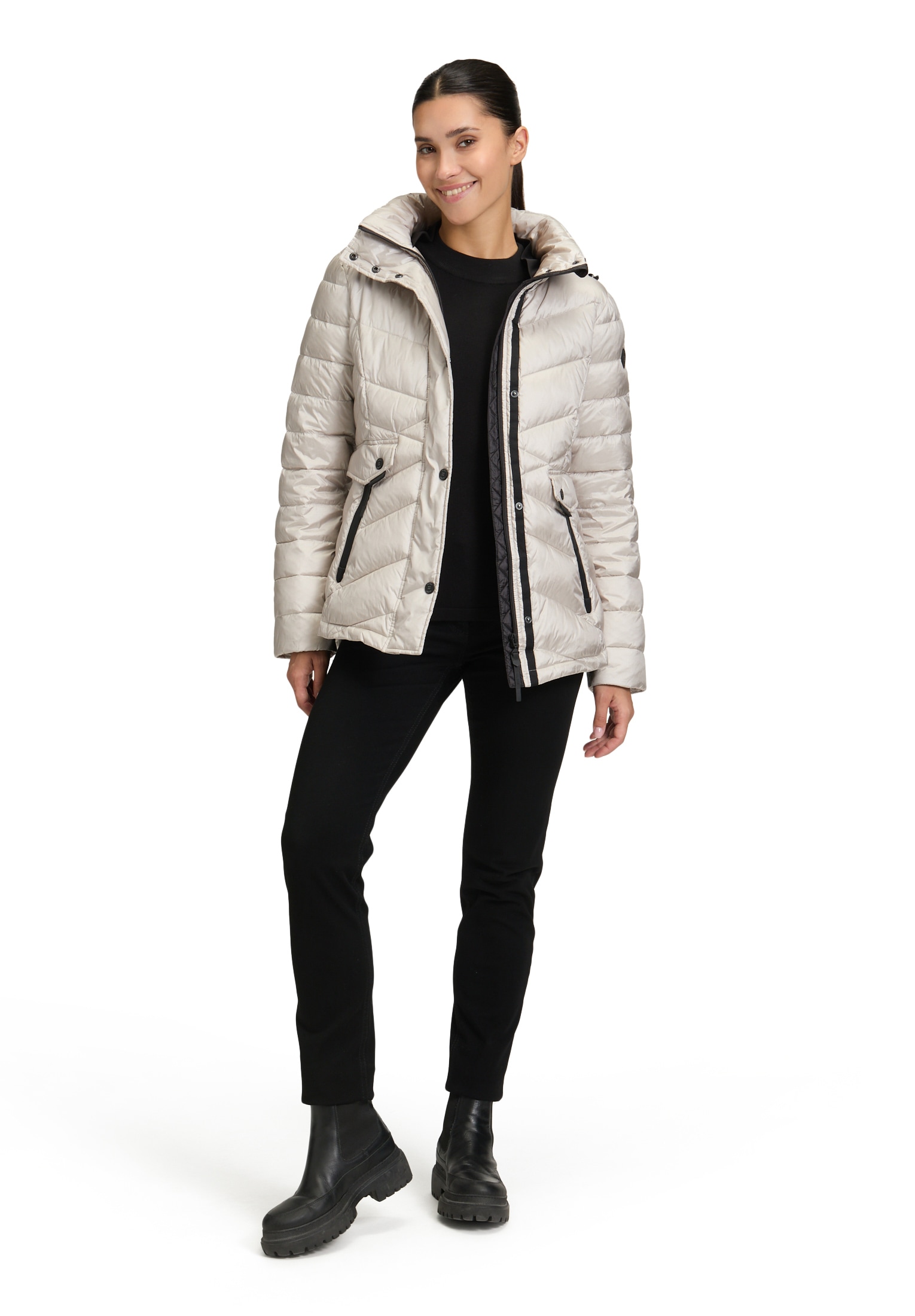 Gil Bret Steppjacke »Steppjacke mit abnehmbarer Kapuze«