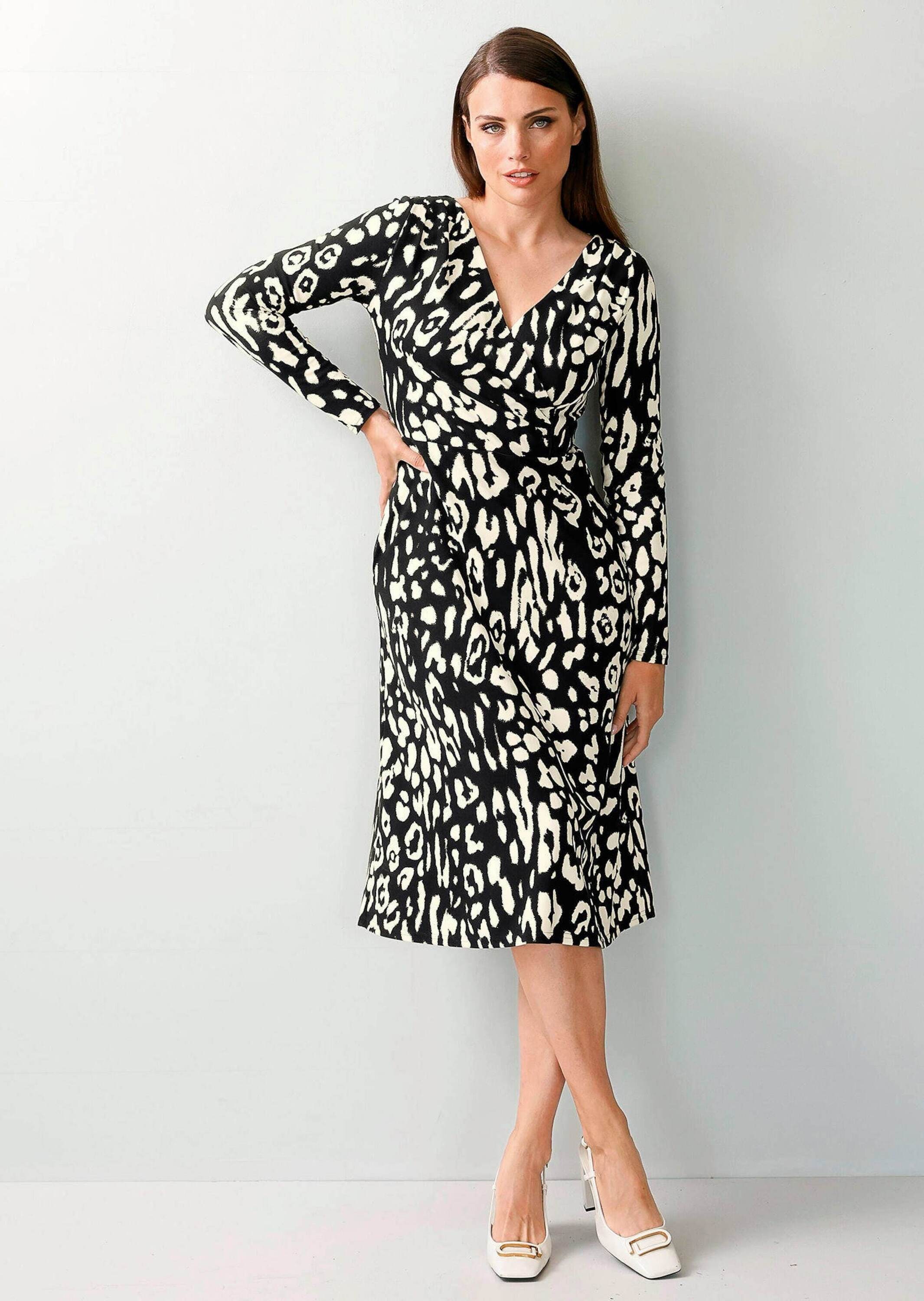 Alba Moda Jerseykleid »Kleid Kleid in Animaldessin«