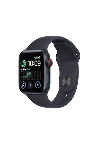 Apple Watch SE 40 mm, GPS + Cellular, Aluminiumgehäuse Mitternacht, Sportarmband... kaufen