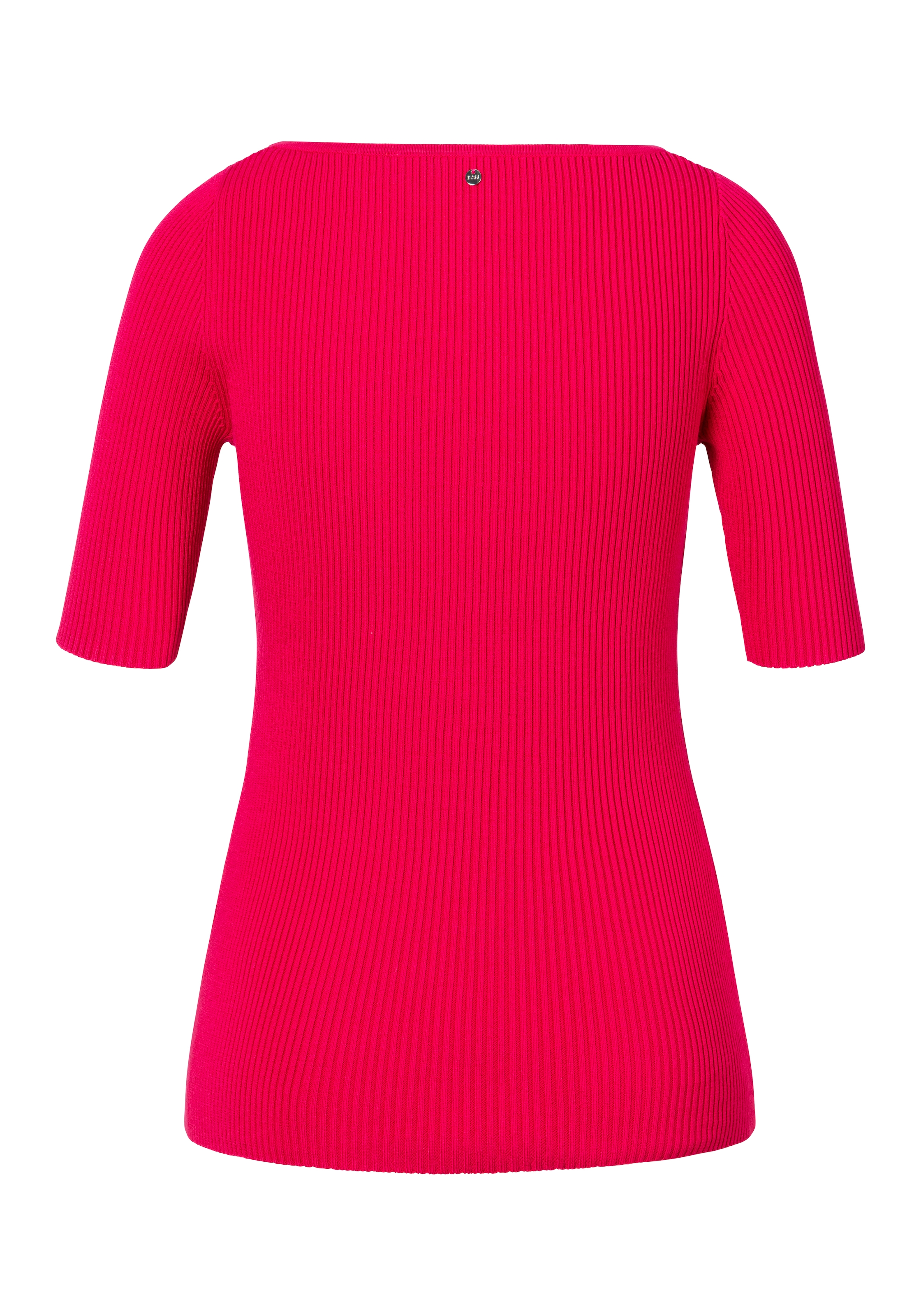 BOSS ORANGE Strickpullover »Faradisco Premium Damenmode«, mit BOSS Metallcharm