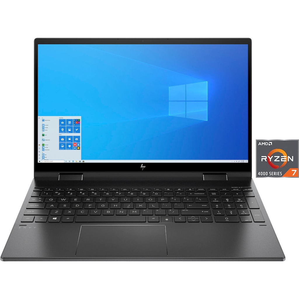 HP Notebook »ENVY x360 15-ee0266ng«, 39,6 cm, / 15,6 Zoll, AMD, Ryzen 7, 512 GB SSD