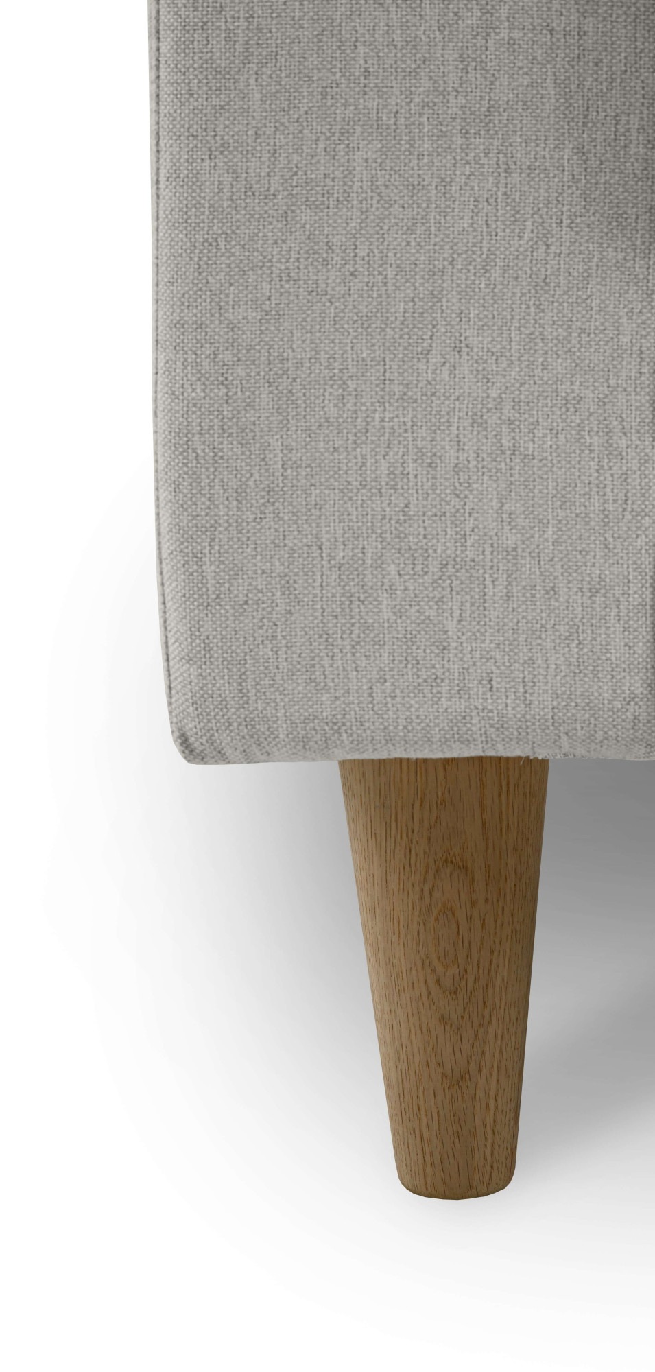 OTTO home Ecksofa »Tvinno« im skandinavischen Stil, L-Form, mit Massivholzfüßen, Breite 230 cm
