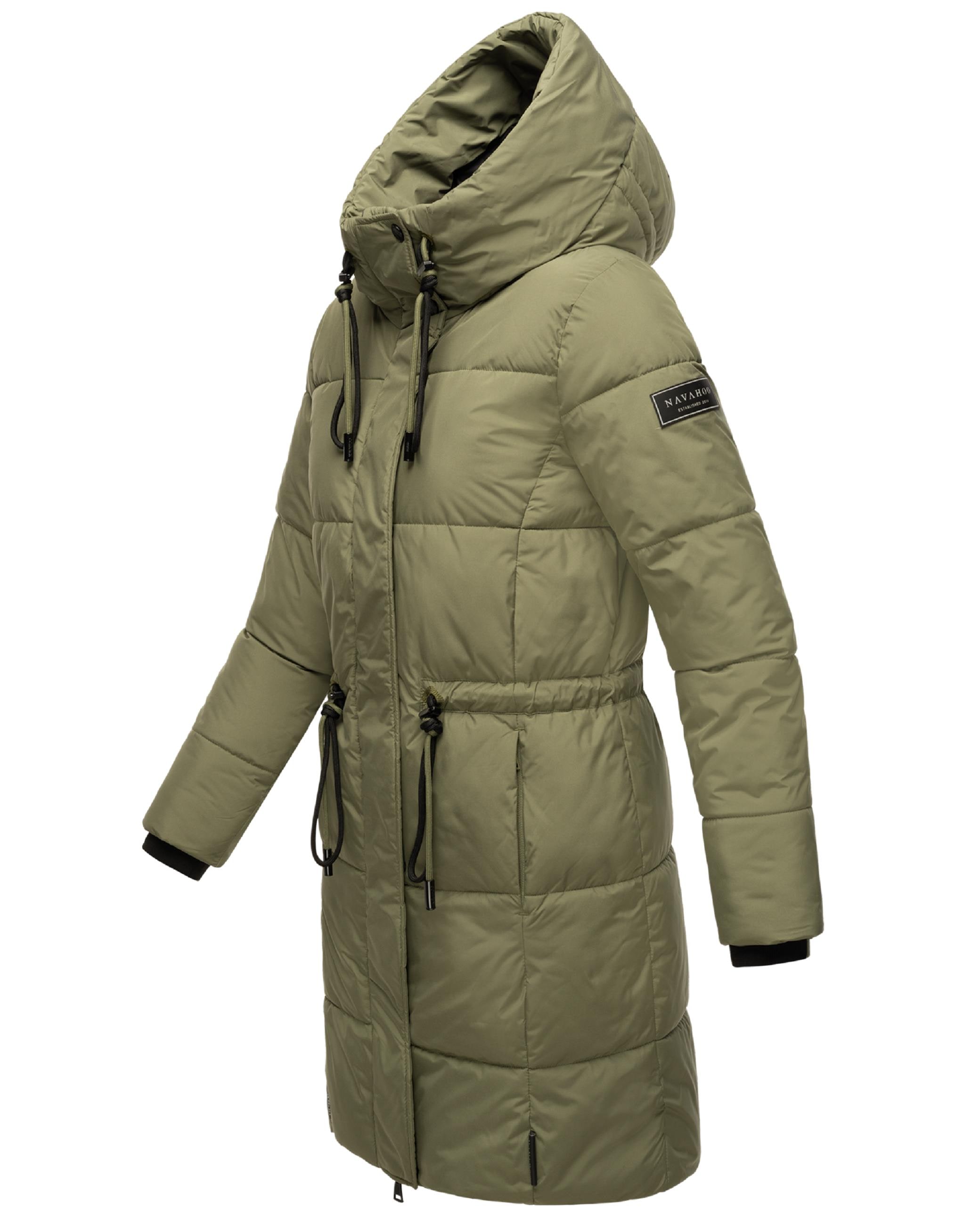 Navahoo Steppmantel »Steppmantel Zuckertatze XIV«, Stylischer Winterparka mit verstellbarer Kapuze