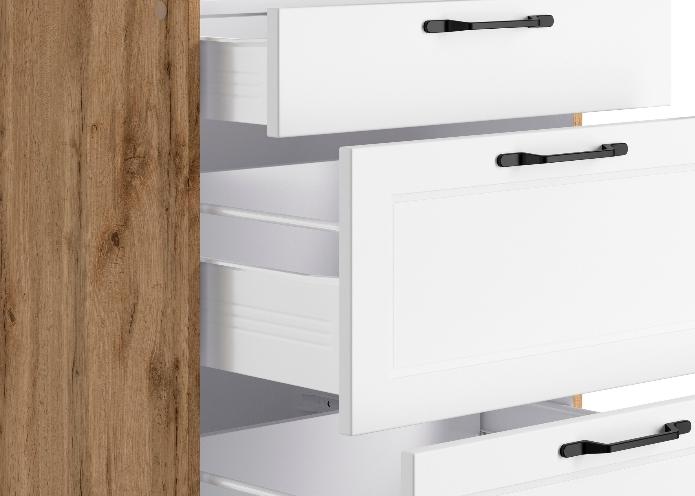 KOCHSTATION Küchenzeile »KS-Lana« 360 cm breit, wahlweise mit oder ohne E-Geräte